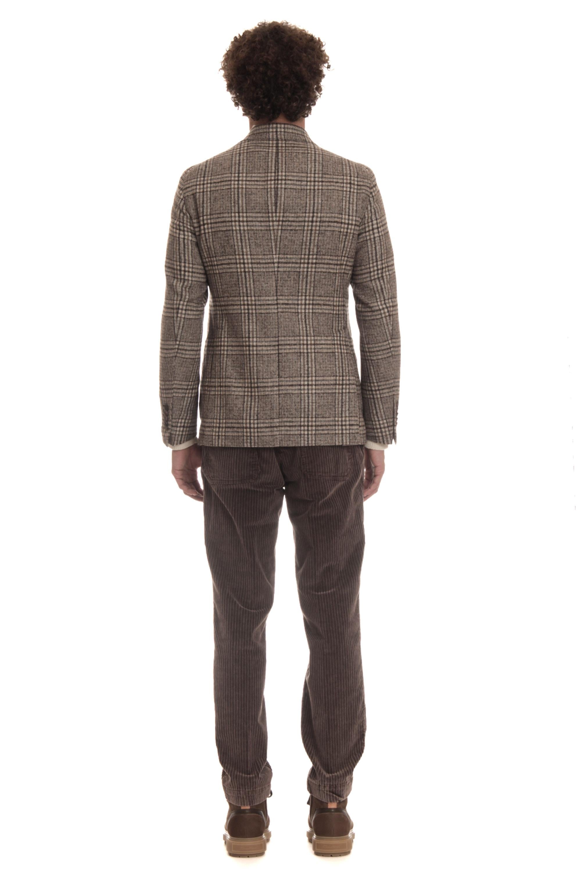 Giacca in lana-alpaca principe di galles linea Pino Lerario G-PL26K 850035 M1348 Tagliatore