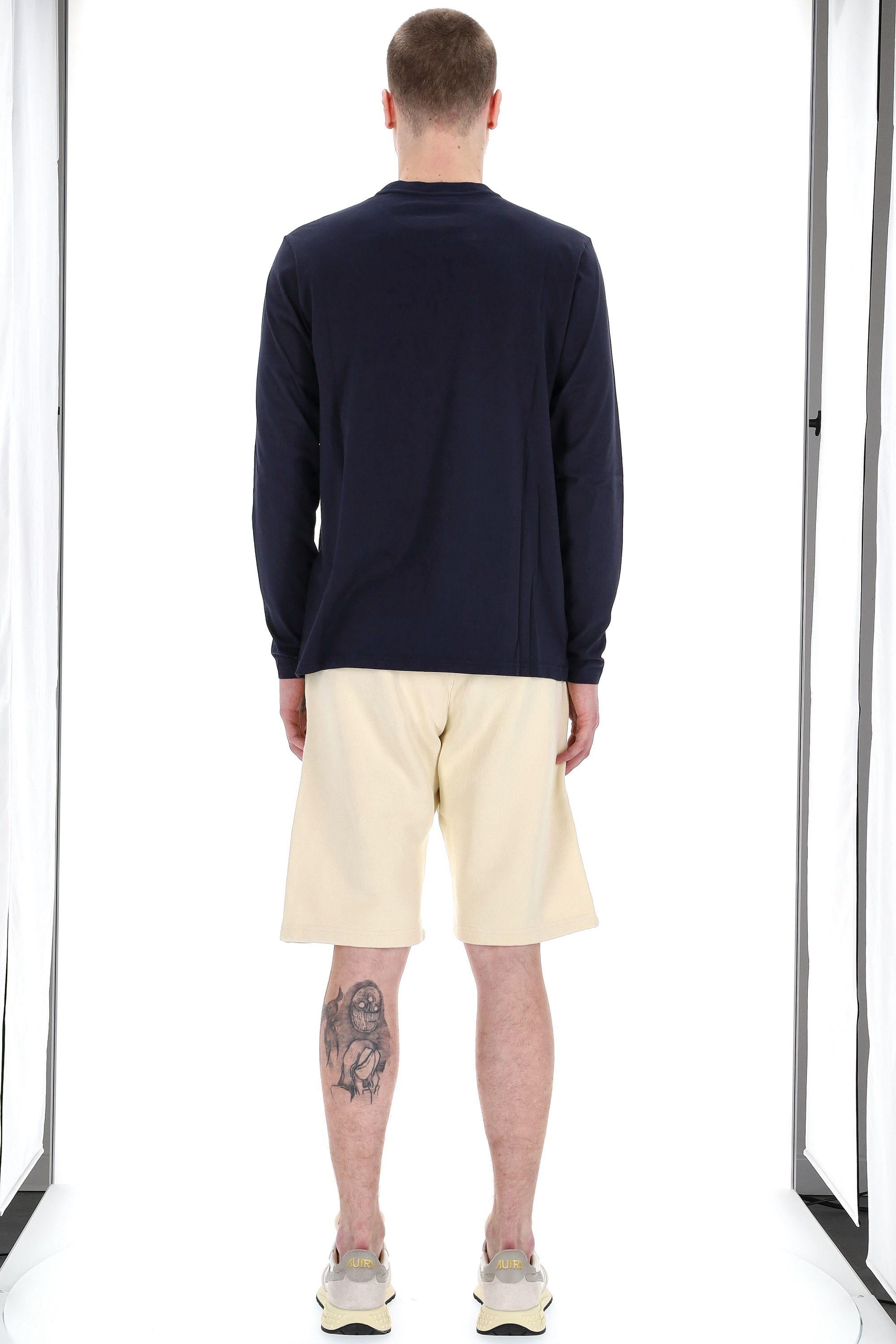 T-shirt in cotone manica lunga LSPX A6JB Autry