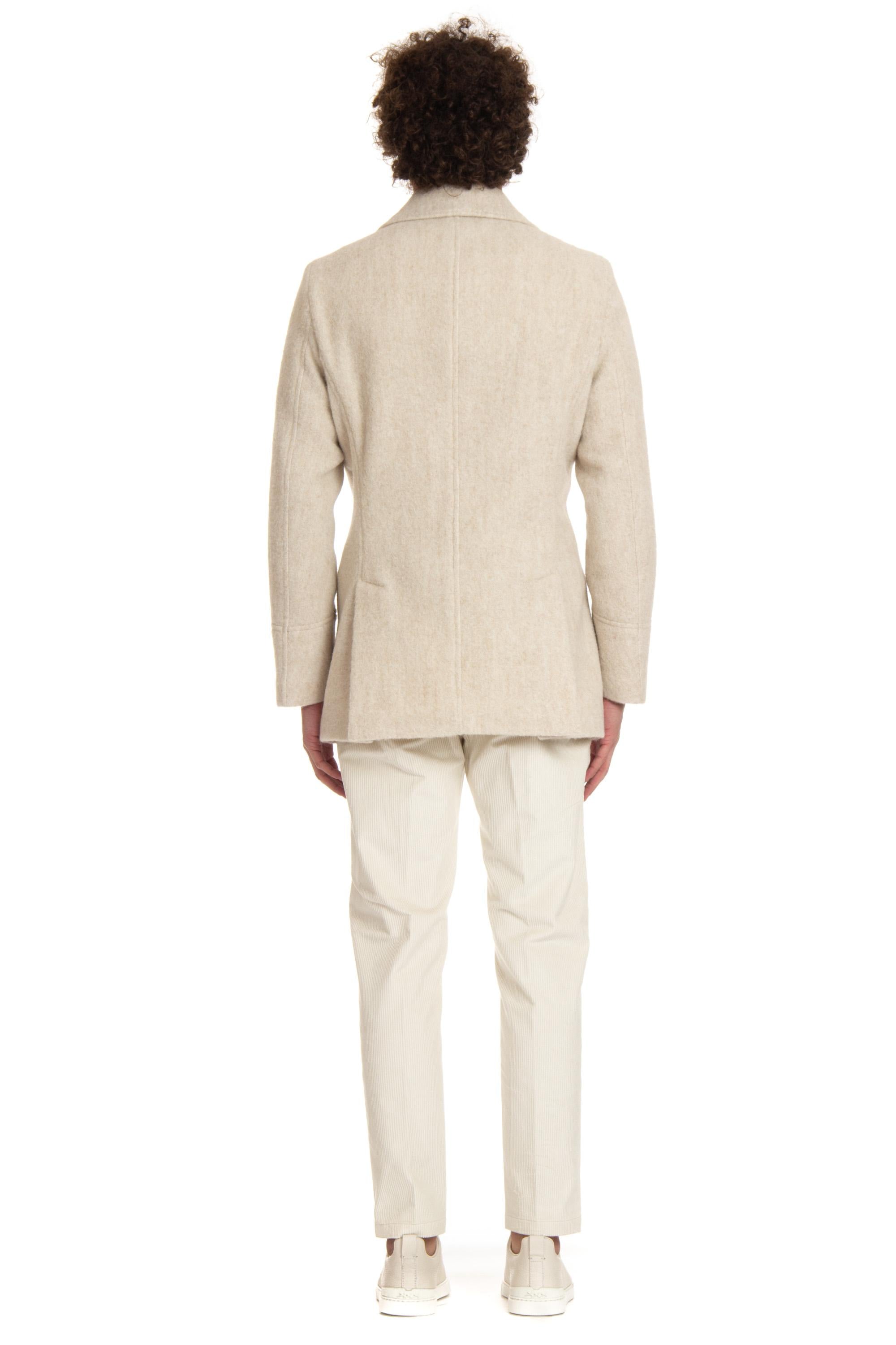 Peacoat in lana-alpaca H75CAPF09 TES0H034 02 Eleventy