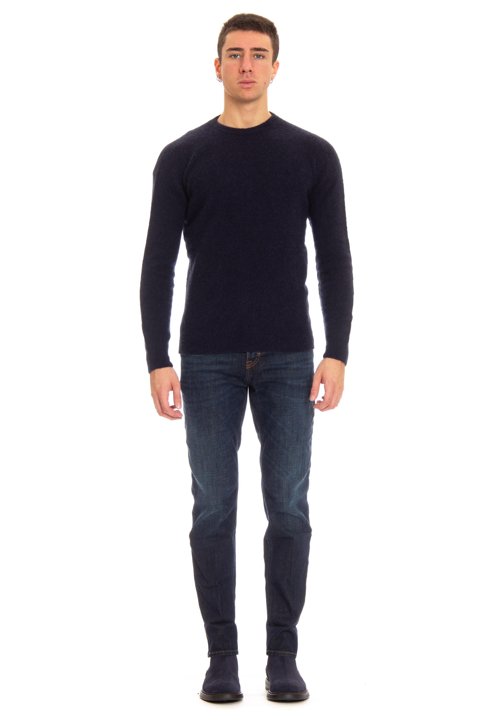 Maglia girocollo in cashmere-seta RP32001 RP3210 Roberto Collina