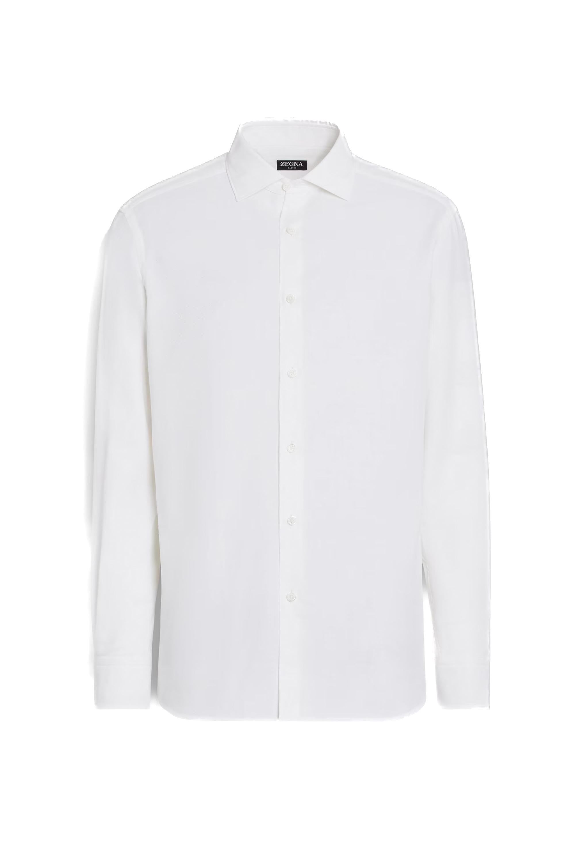 Zegna Camicia CashCo in cotone-cashmere E8X44A6-SRF5/4 210