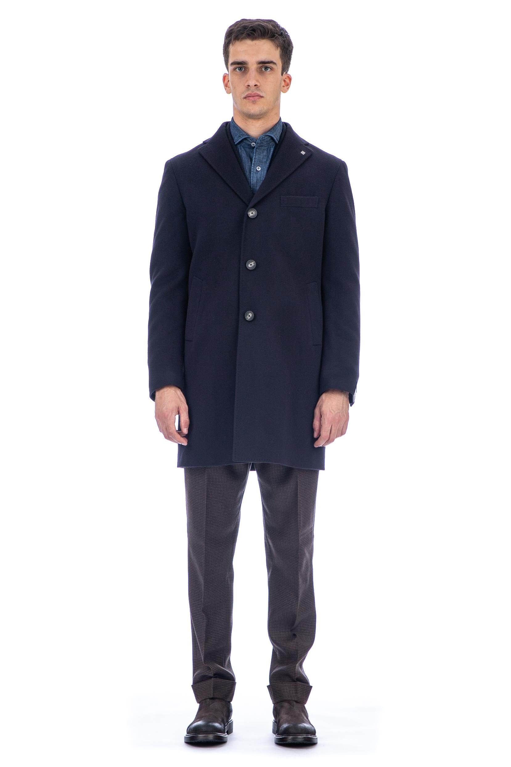Cappotto monopetto in lana-cashmere CFBM13X 350001 B5054 Tagliatore