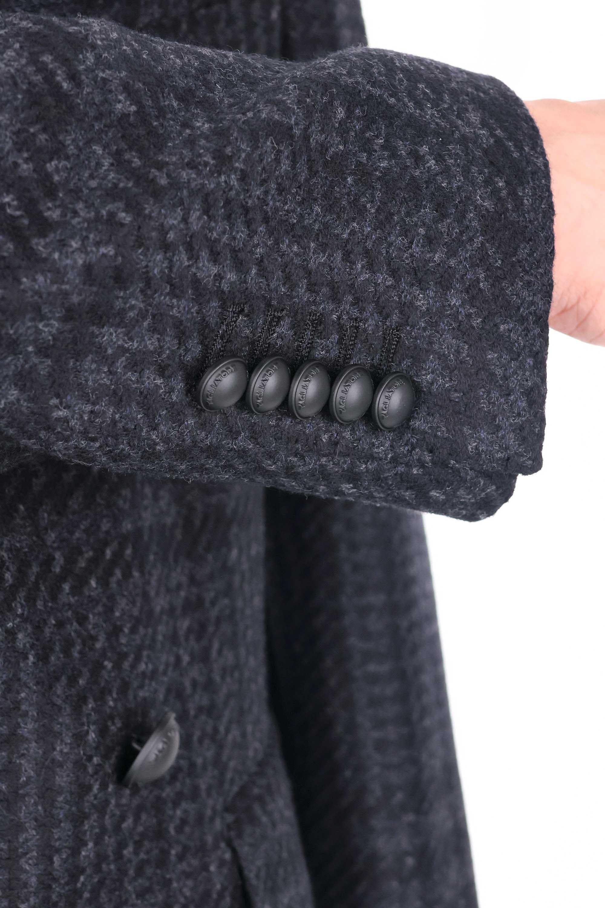 Tagliatore Cappotto doppiopetto in lana-cashmere principe di galles C-LD10B-440011 EN953