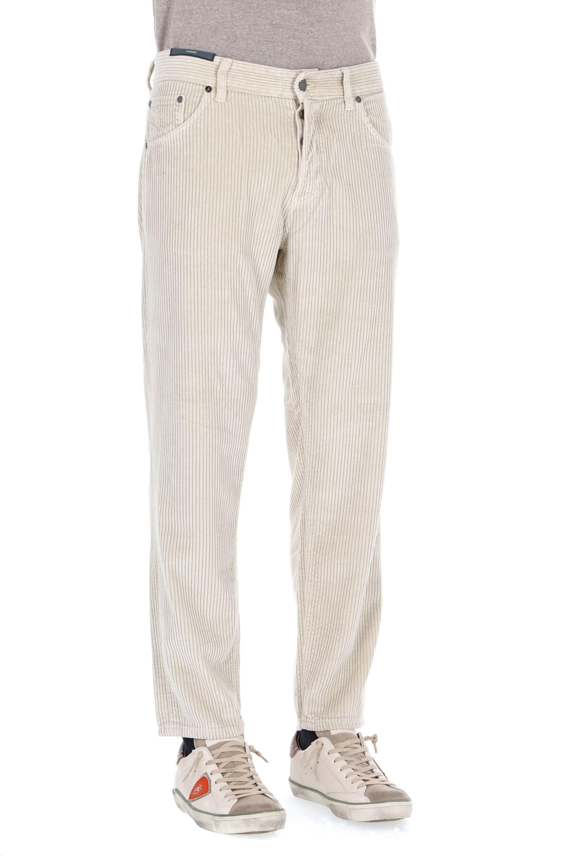 PT Denim 5 tasche color in velluto di cotone e modal Rebel fit C5RP05B0 SV09T0 Y011