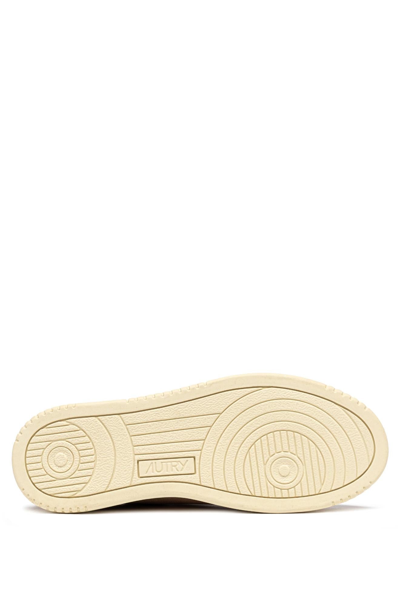 Autry Sneaker donna Medalist in camoscio talloncino bianco AULW UH12 ROSECAN/WHT