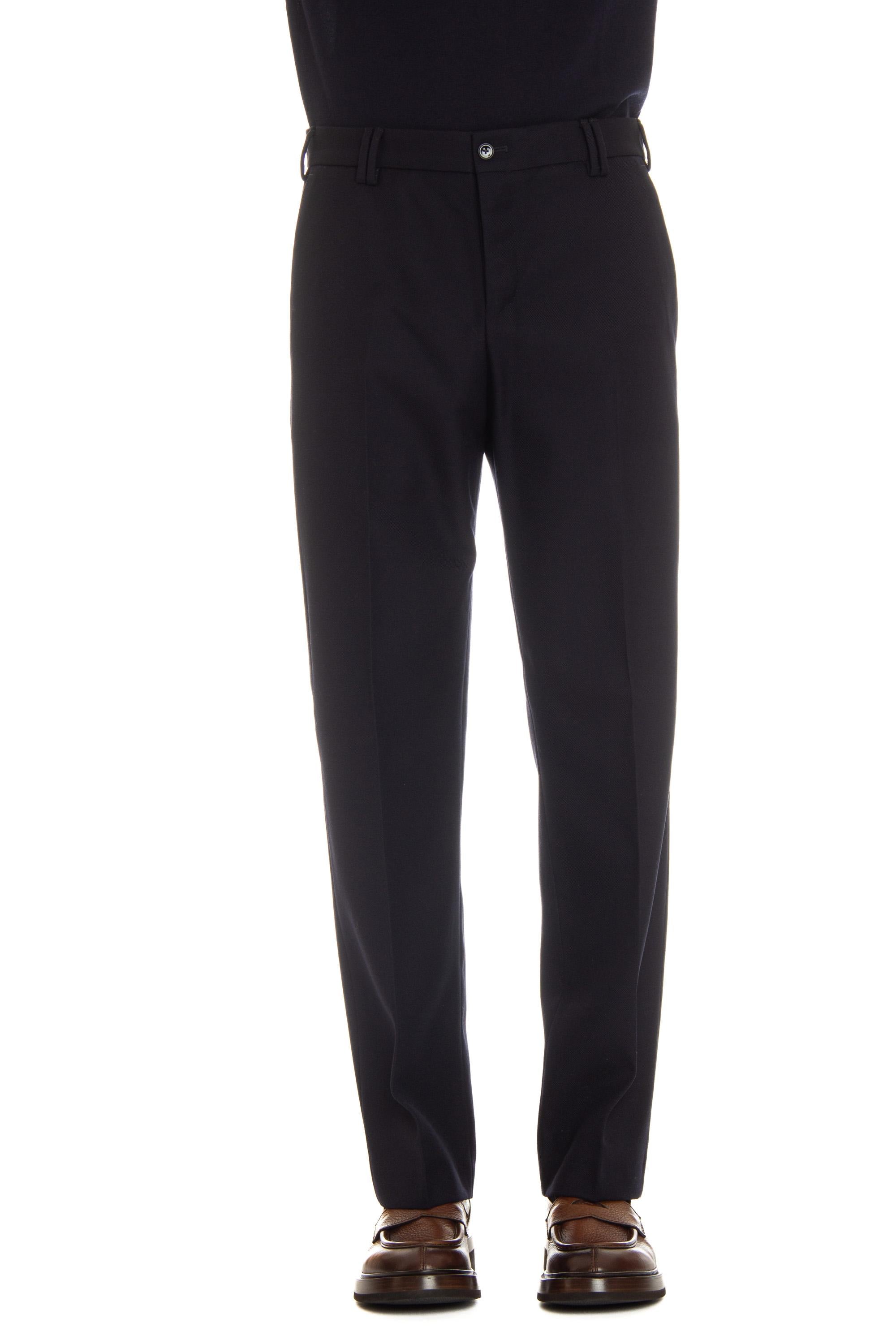 Pantalone in drill di lana gamba dritta mod. Michael ASJDB00FWD SD52-2 0360 PT Torino