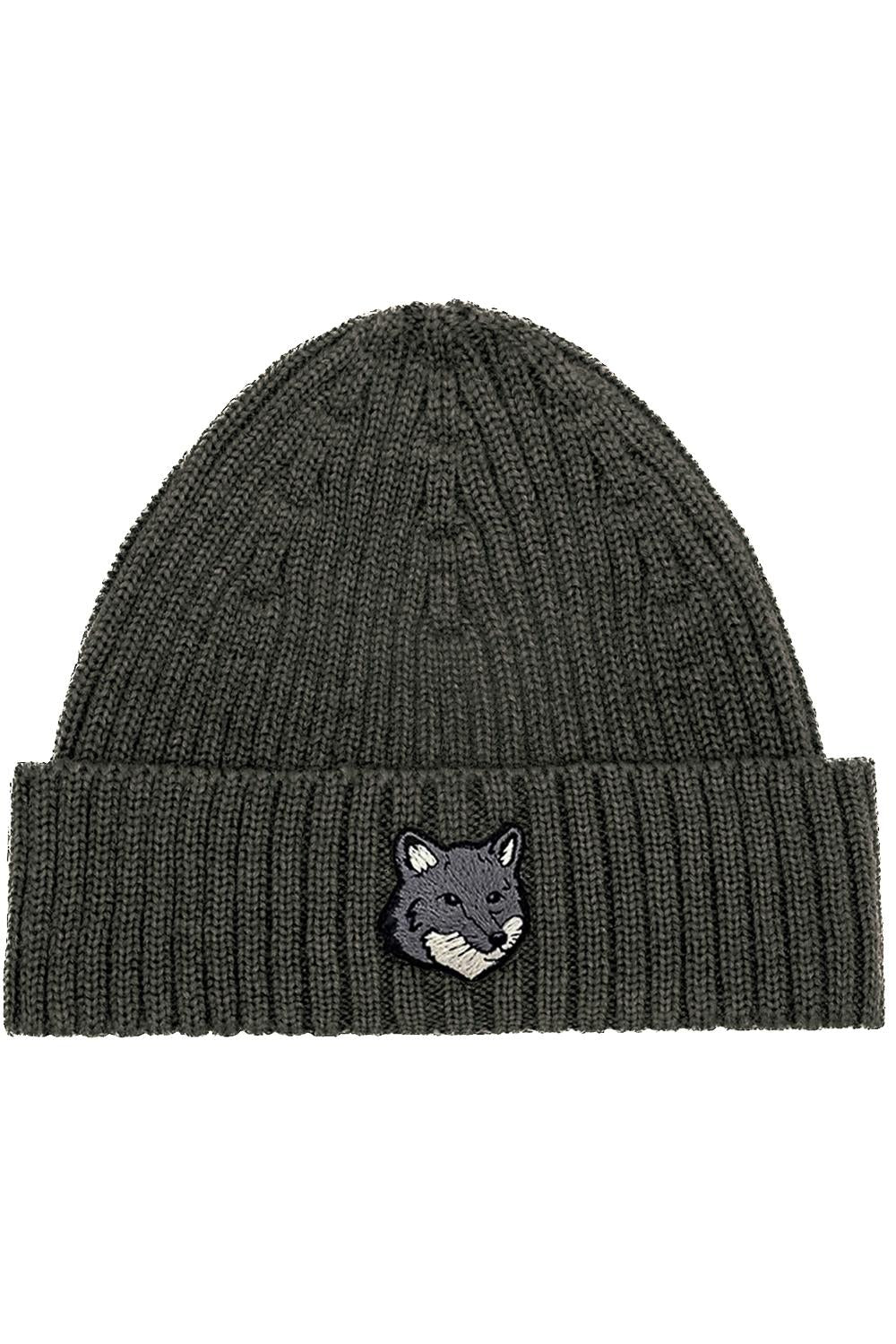 Maison Kitsuné Beanie fox in lana a costine PM06112KT1022/2 P131