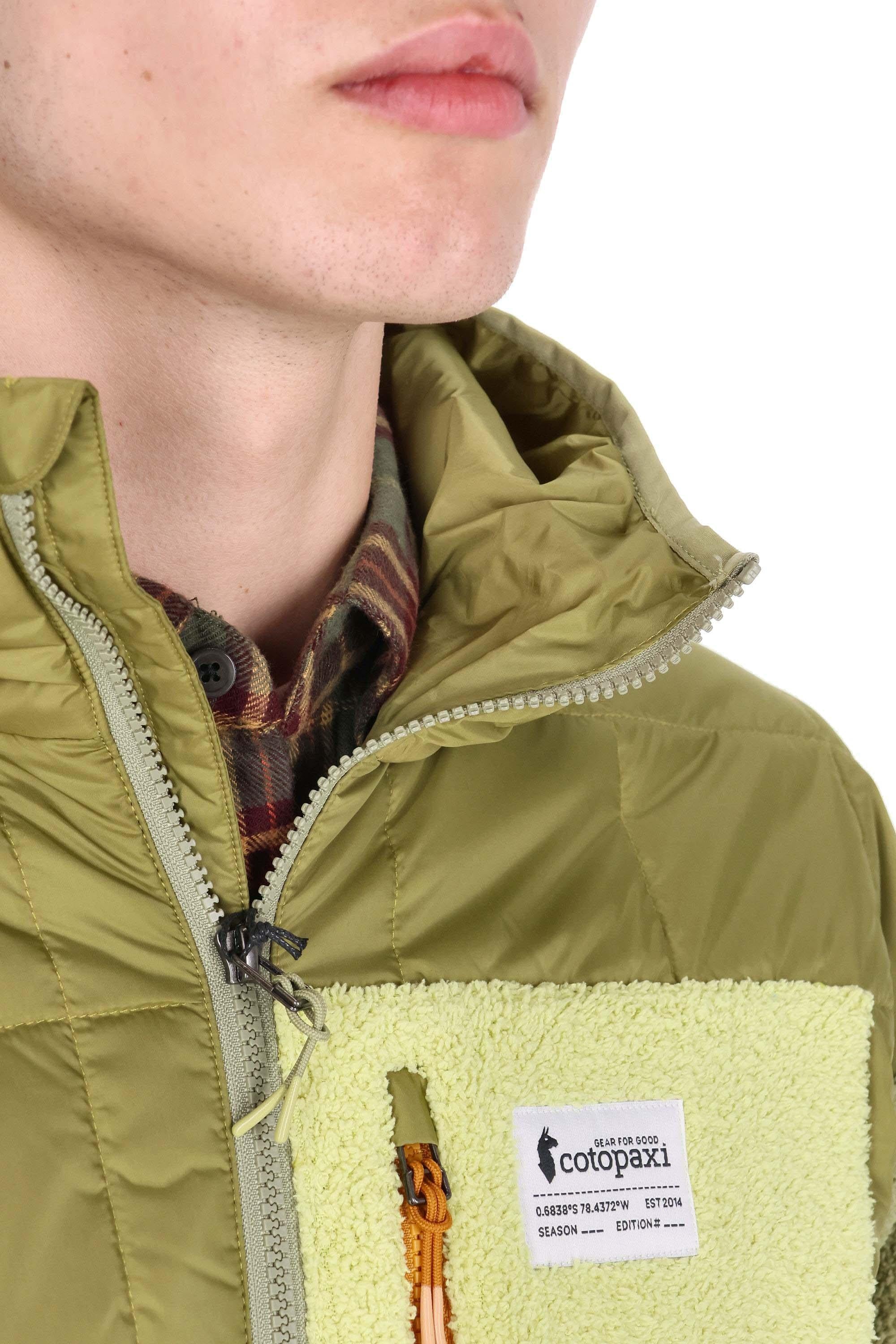 Cotopaxi Full zip in orsetto con cappuccio mod. Trico F21471M81 SEED