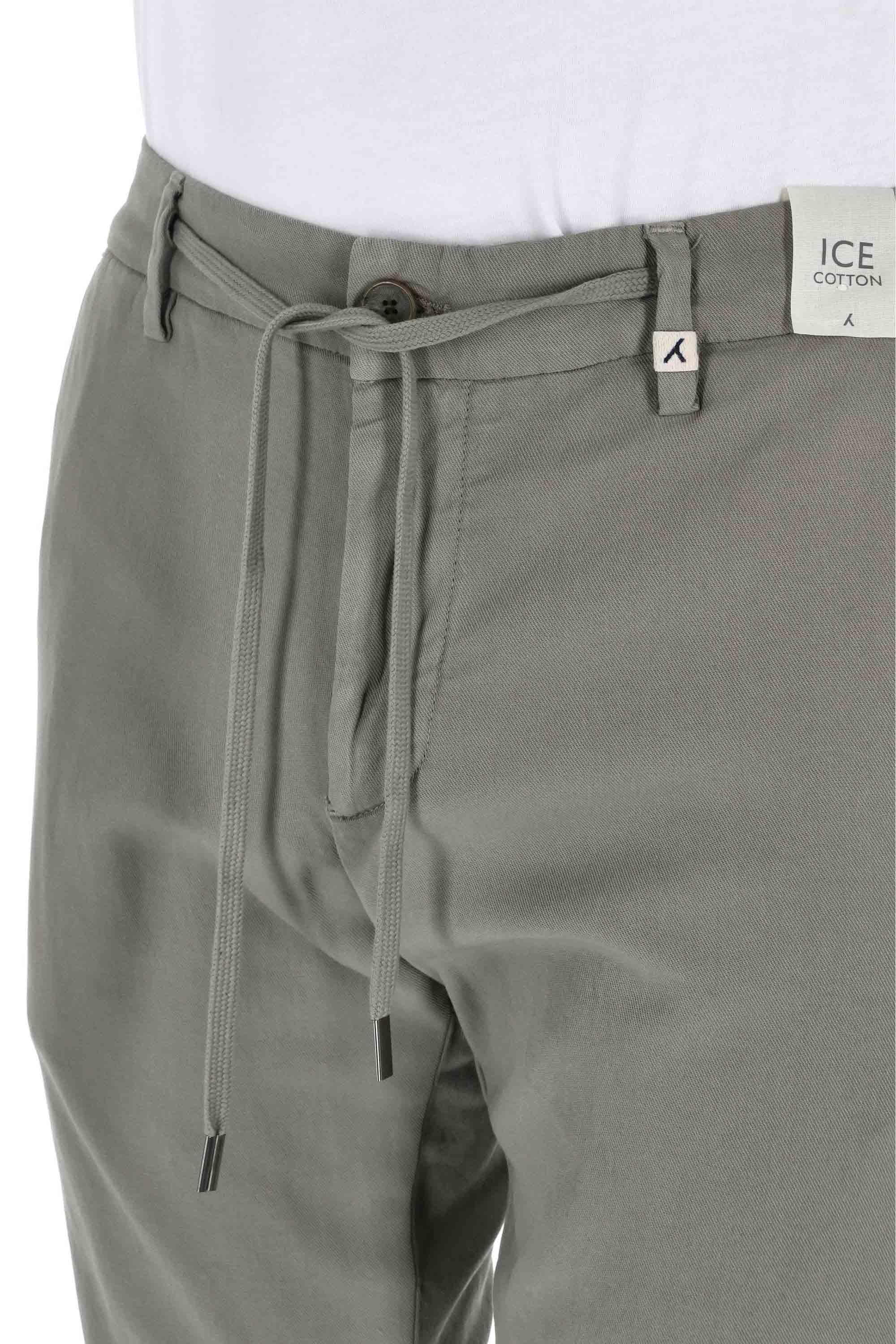Pantalone con coulisse in cotone ice cotton 25M12L 75-2 29 Myths