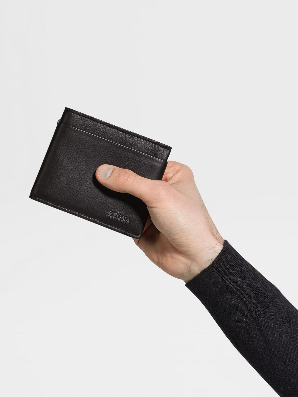 Zegna Portafogli billfold in pelle second skin LHOTO-E1940Z AMO
