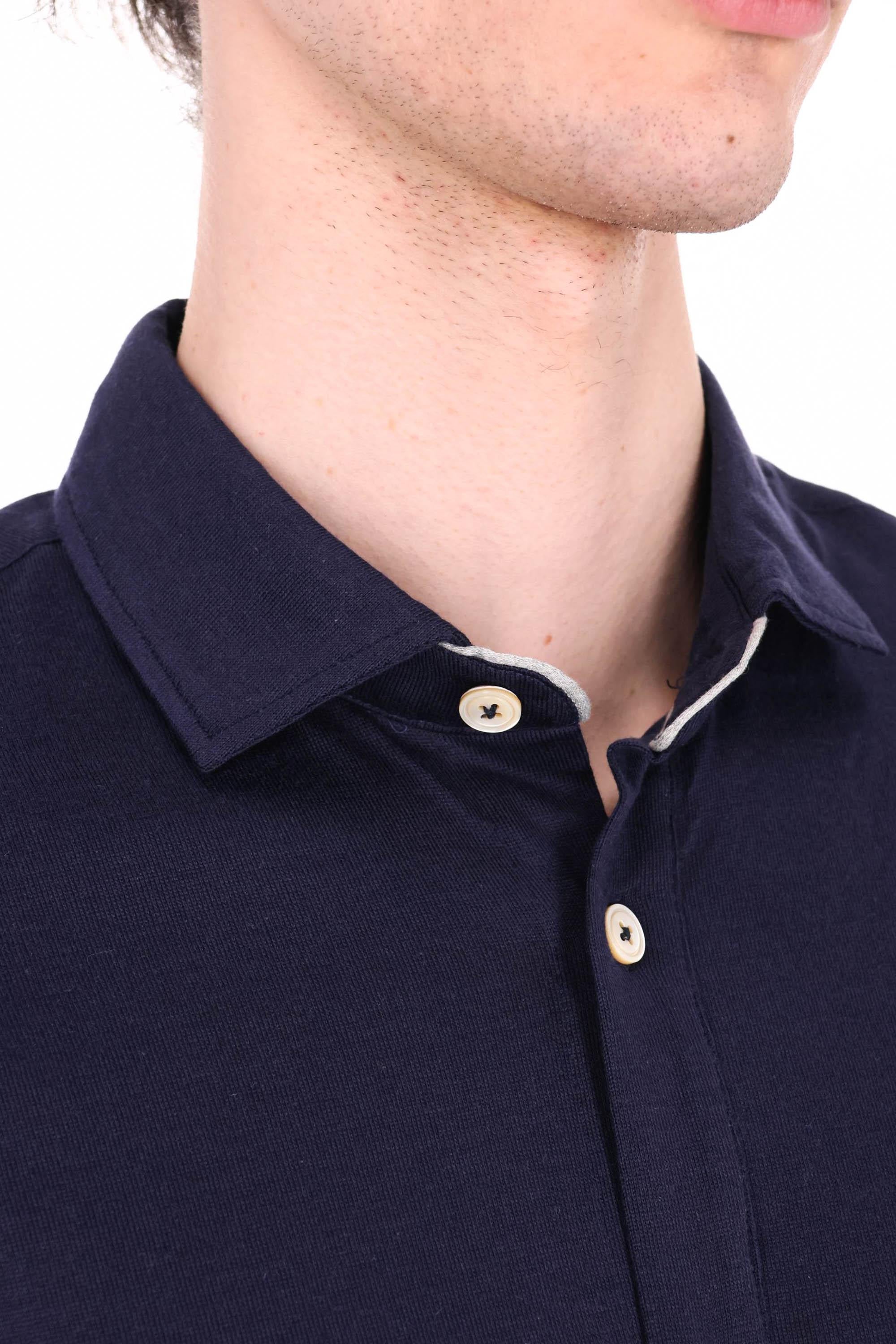 Eleventy Camicia in jersey di cotone X75CAMH02 TSH26001/2 11N
