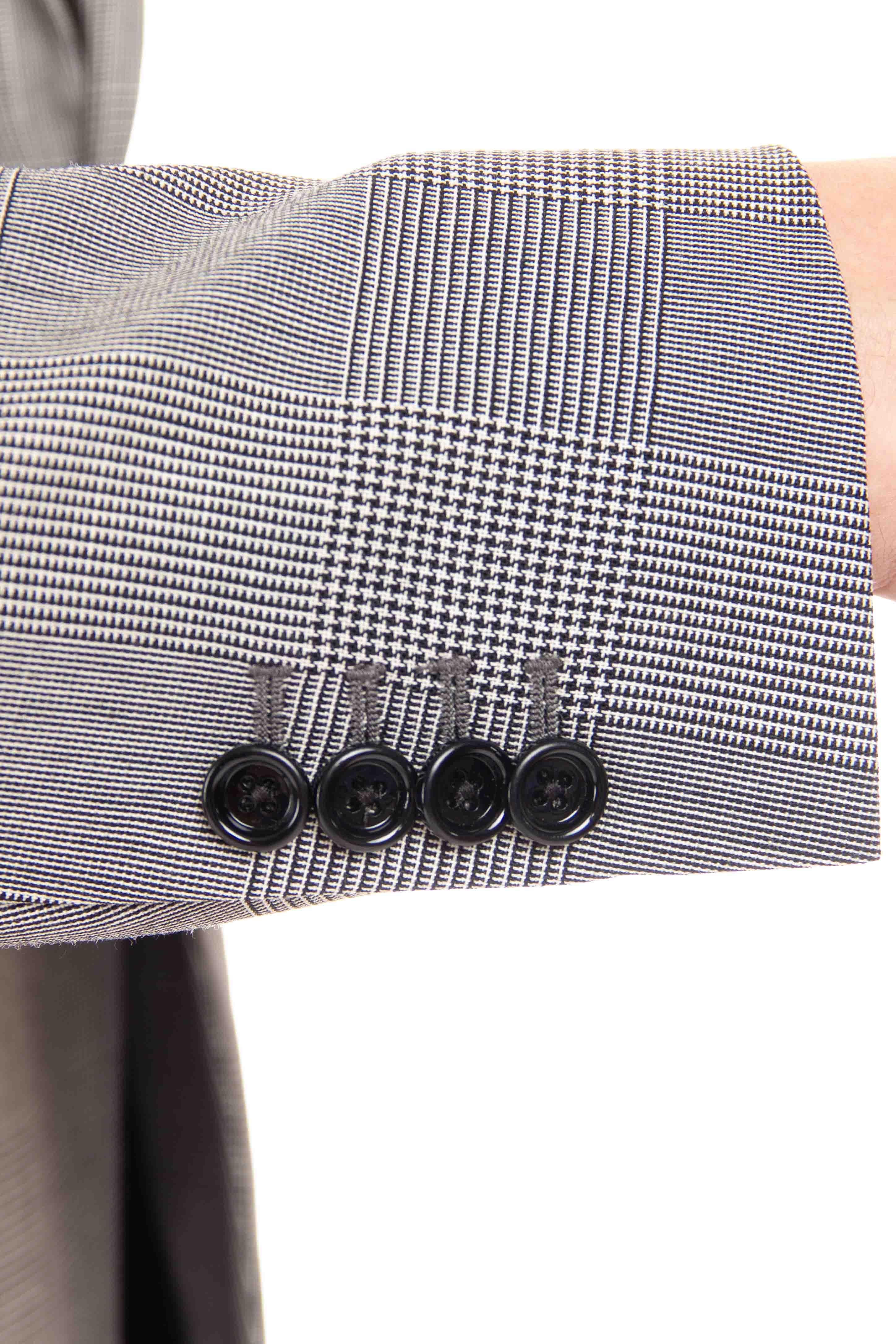 Abito in lana principe di galles EQ7754E EQSK62409 100NE Lardini