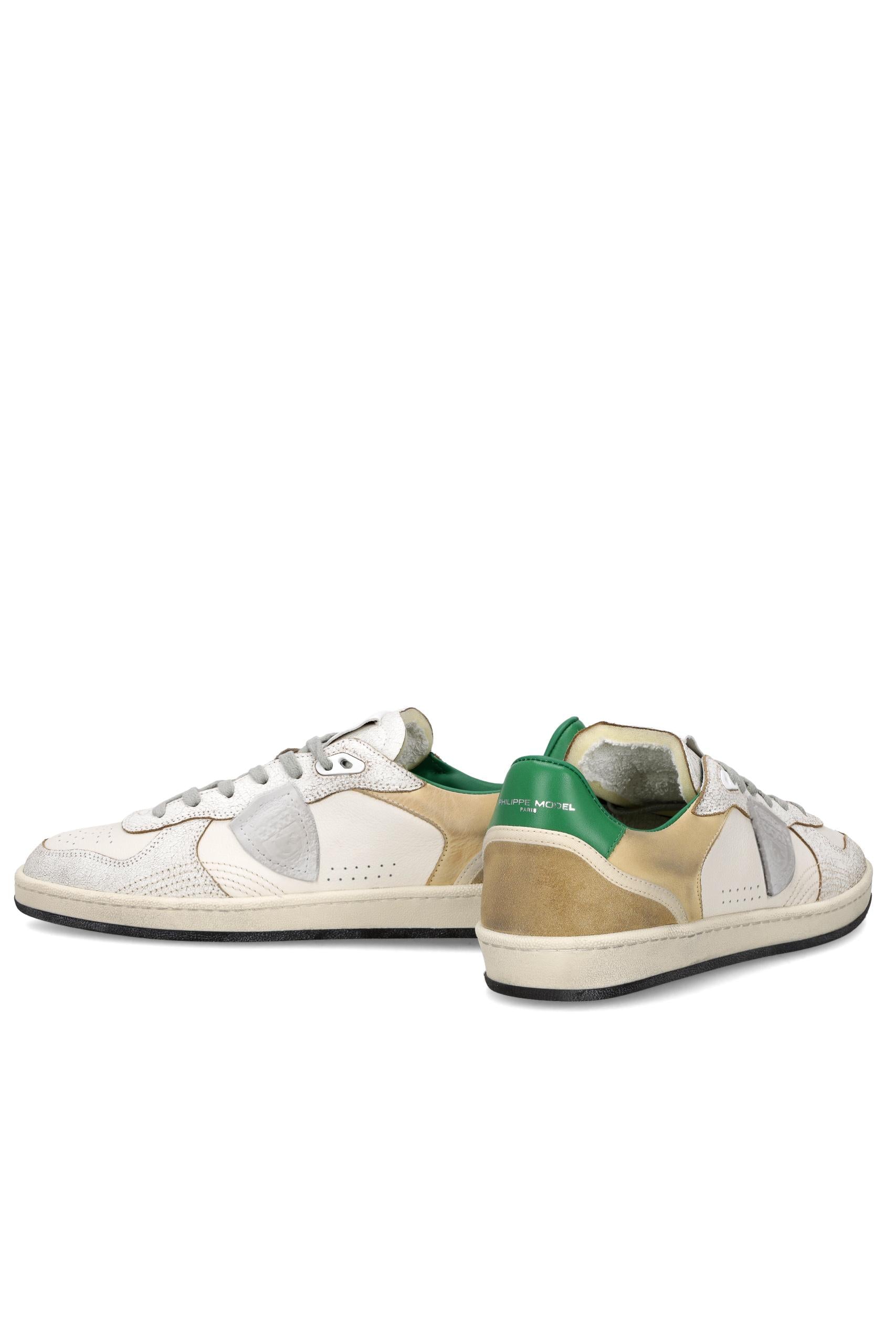 Sneaker Pgal con talloncino verde PGLU PGAL/3 VC03 Philippe Model