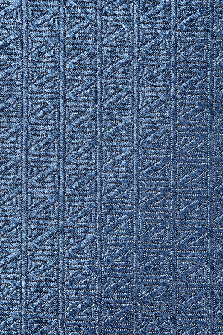 Zegna Cravatta monogram in pura seta Z5E10TA5 1PS TE1