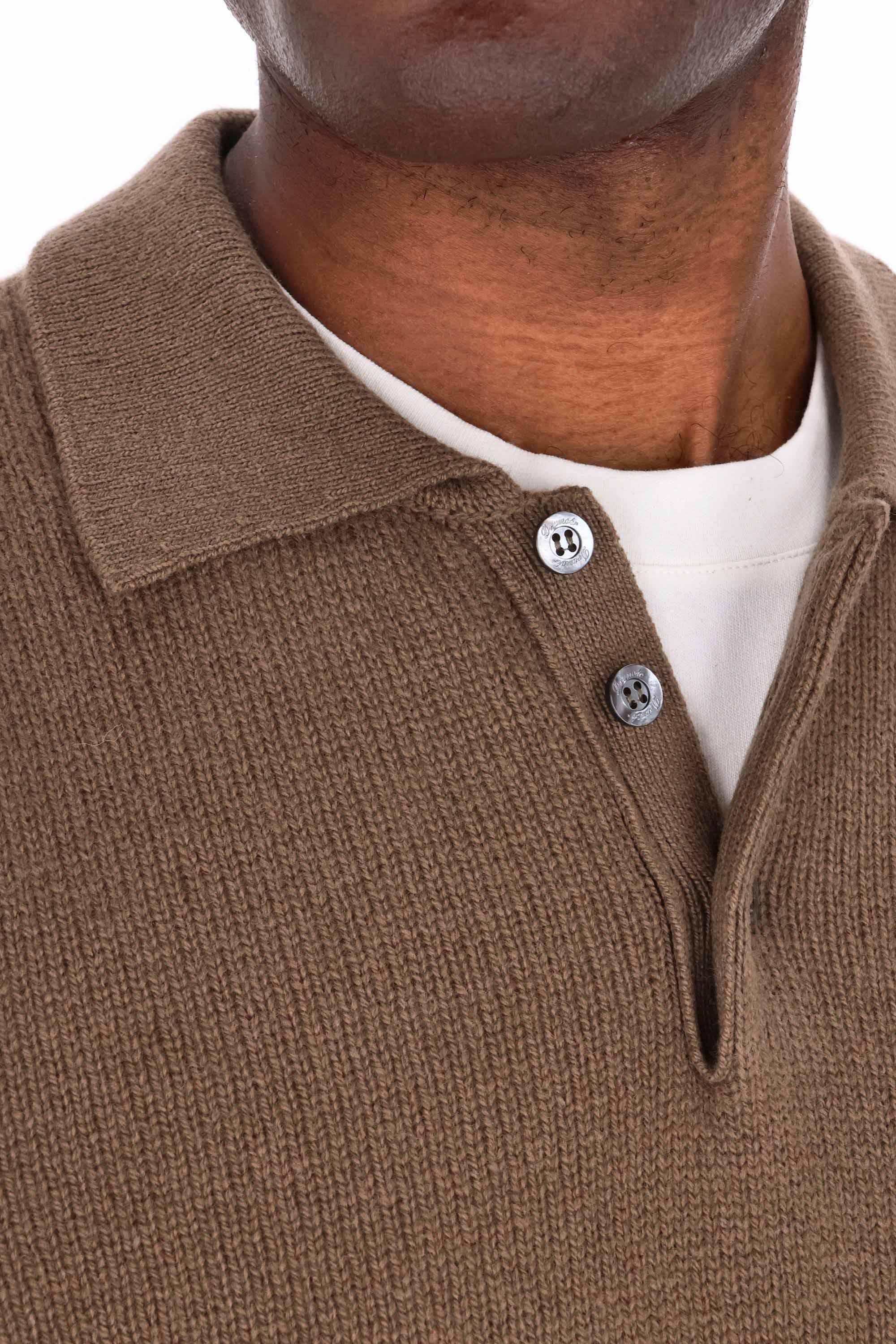 Polo-maglieria in lana di agnello D4W145L-2 567 Drumohr