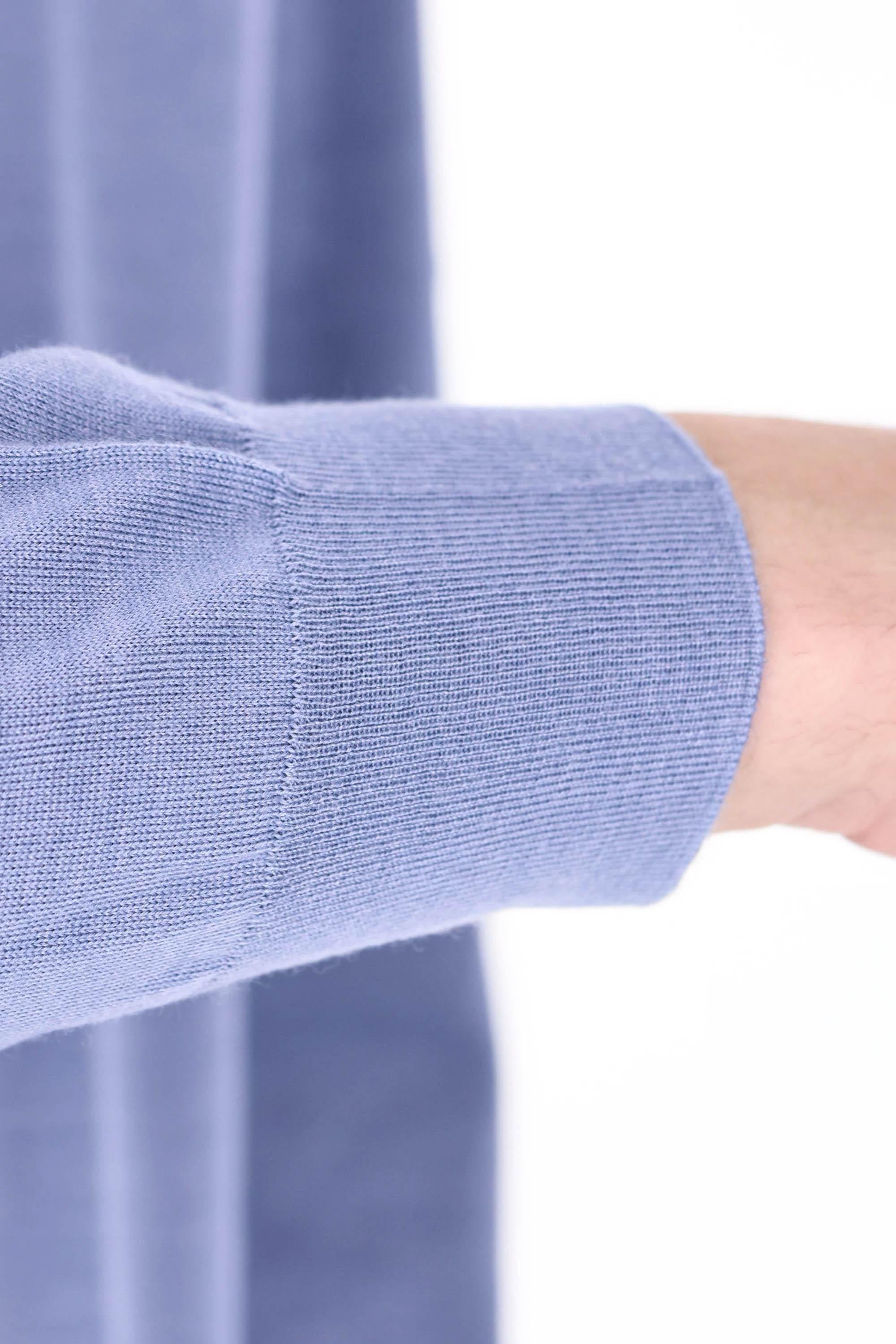 Drumohr Maglia girocollo in leggero cashmere-lana-seta D0KK103L 724