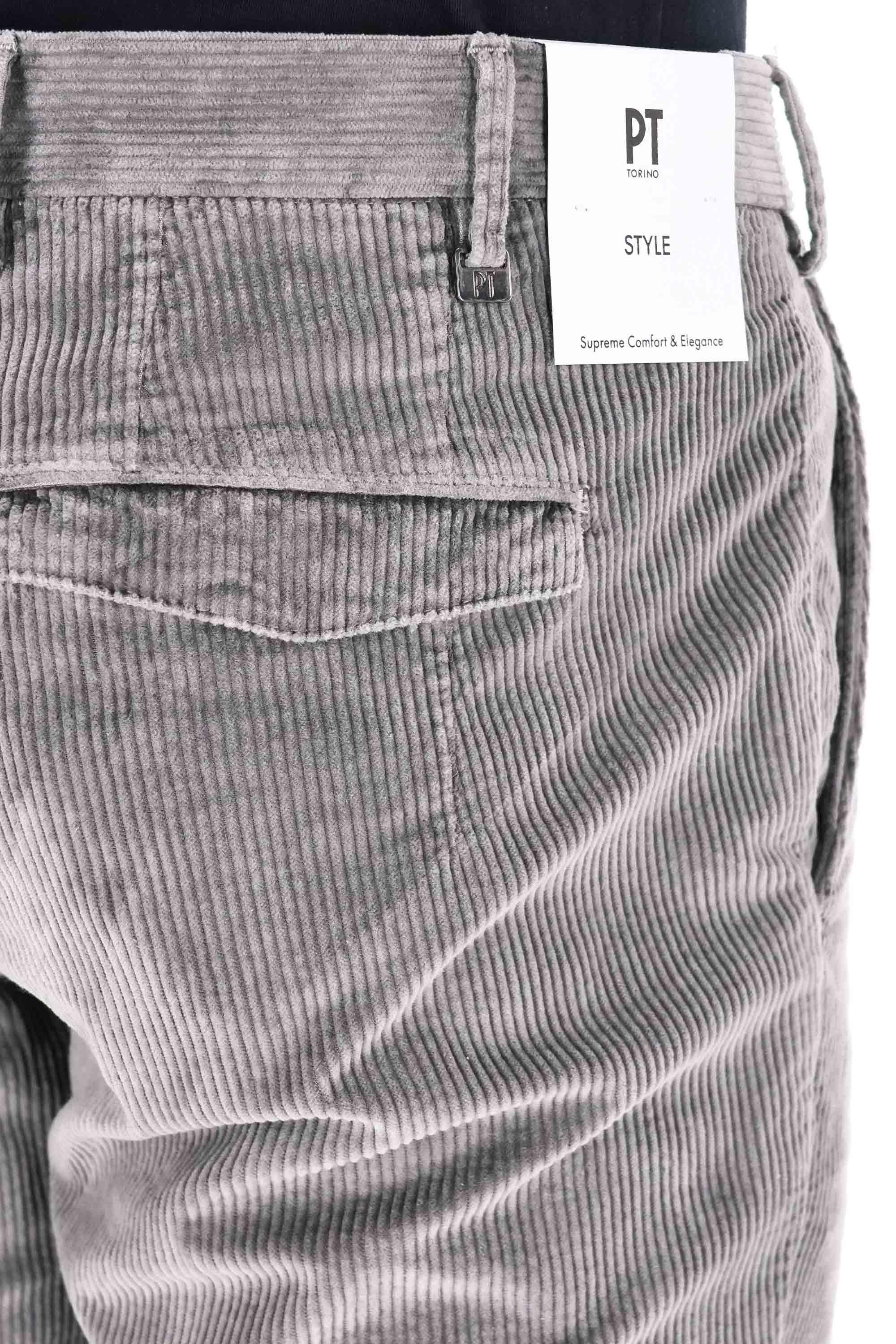 PT Torino Pantalone in velluto coste 500 righe Master fit ATMAZ00CL1 TU87.3 N241