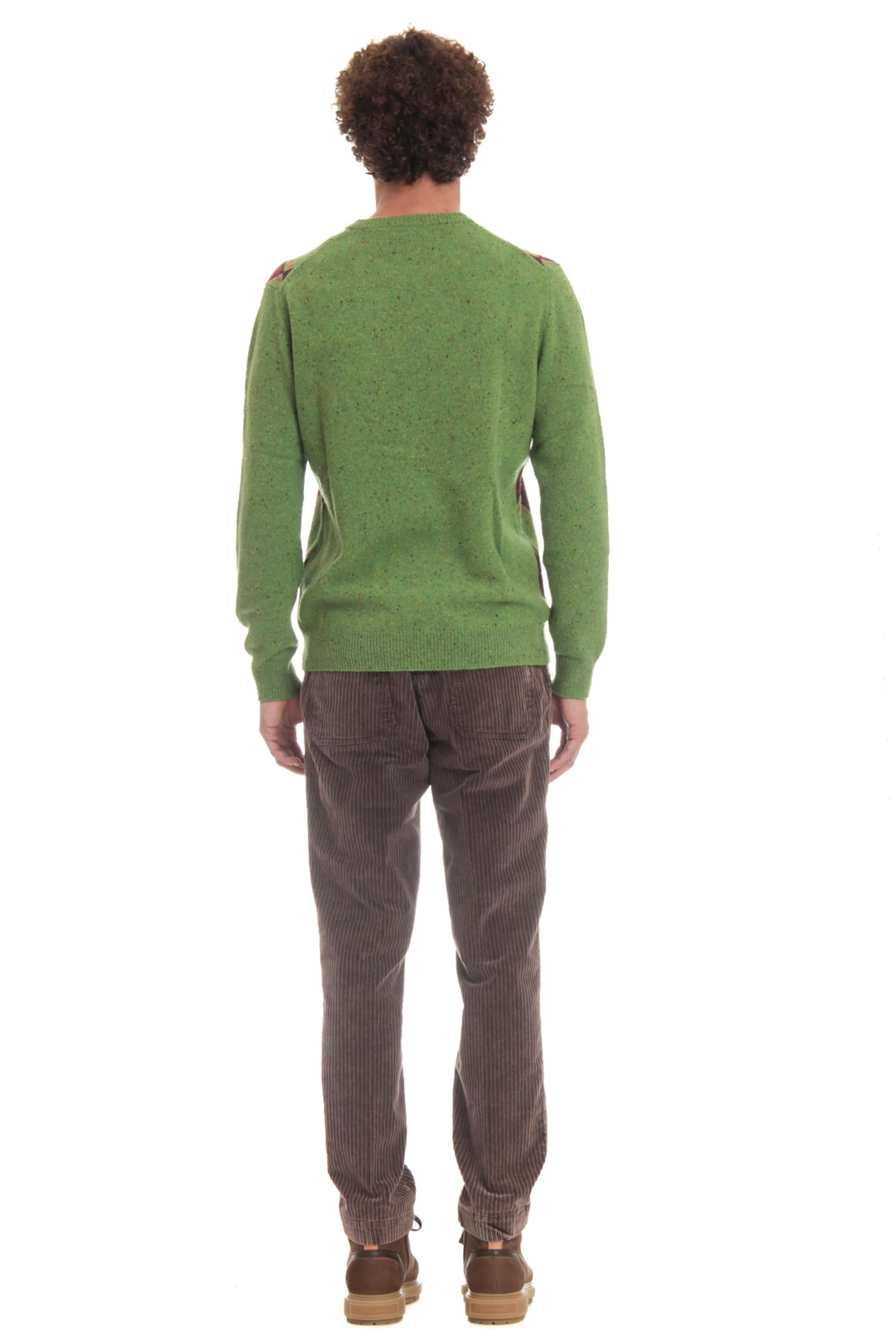Maglia girocollo con fantasia argyle B2P000 7W132 92681 Ballantyne