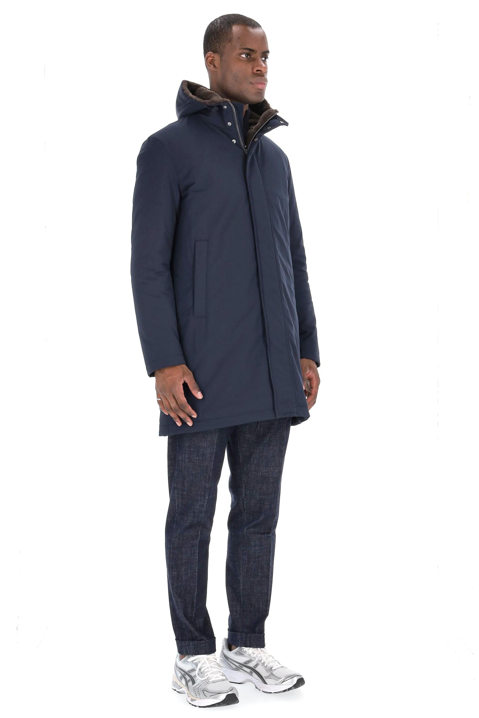 Herno Parka in nylon con interno in orsetto PA000170U-12343Z 9200