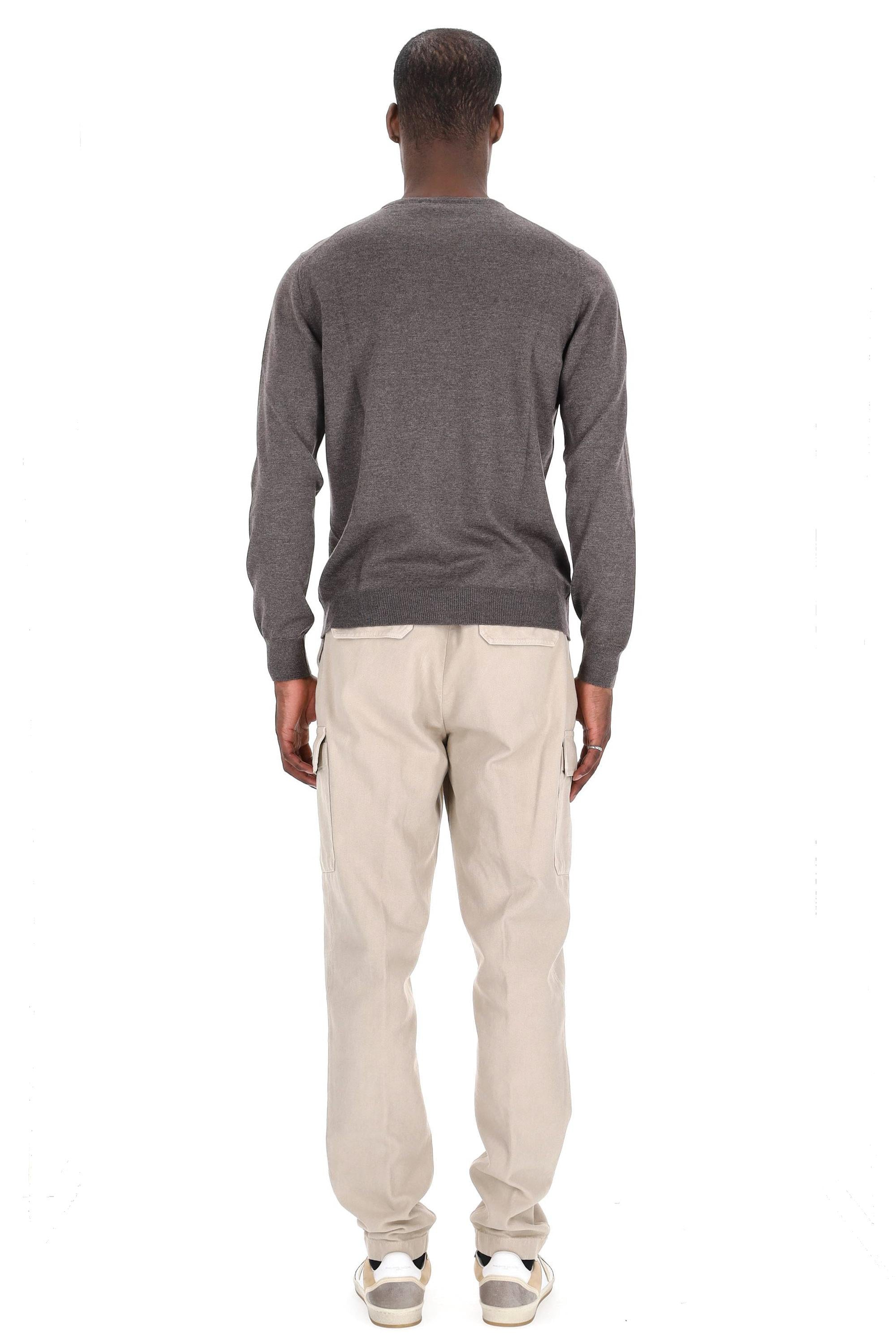 Maglia girocollo in lana merino 1429055567/2 0046 046 Barba