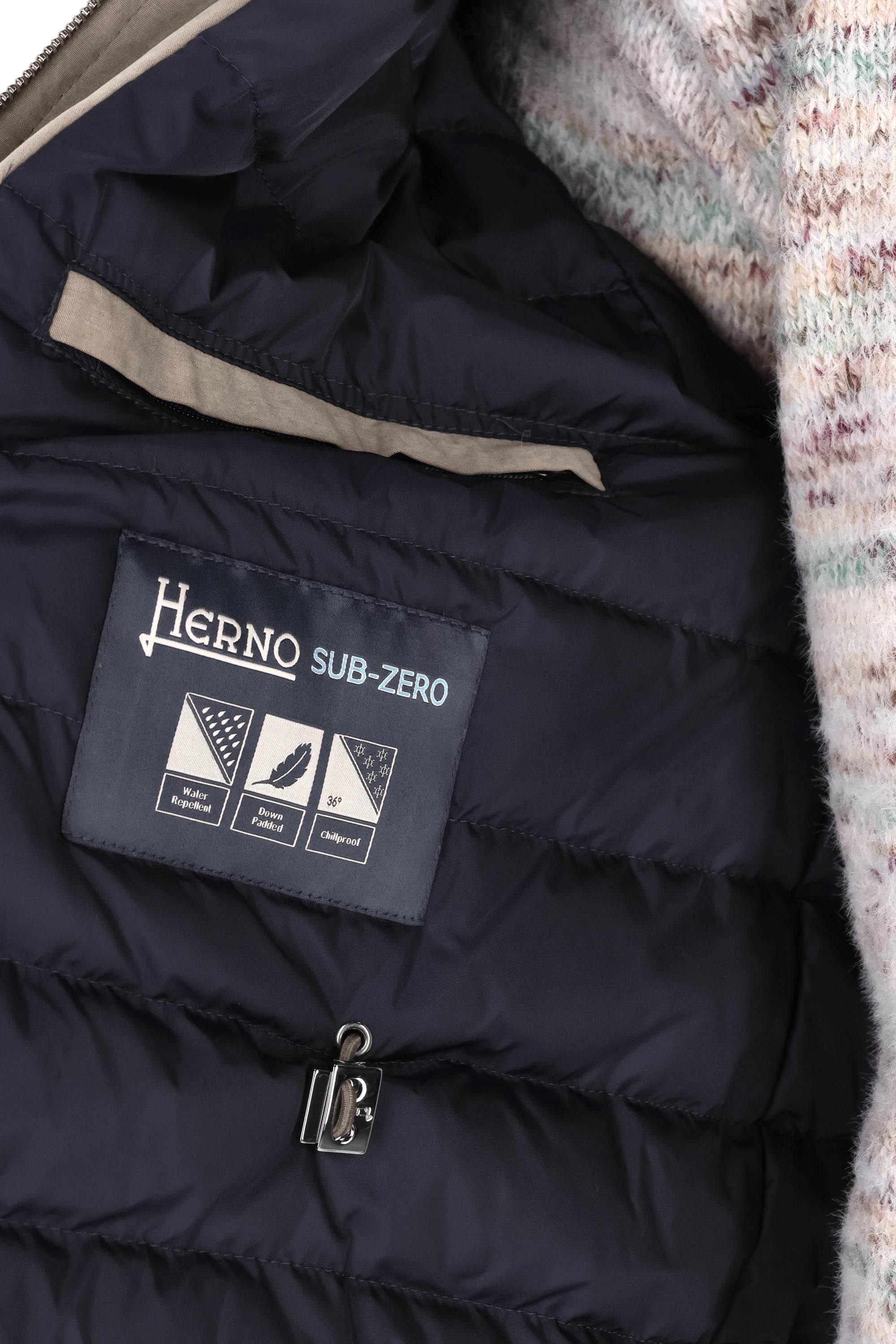 Herno Parka imbottito in piumino linea Sub Zero PI001288U-13800Z 2600