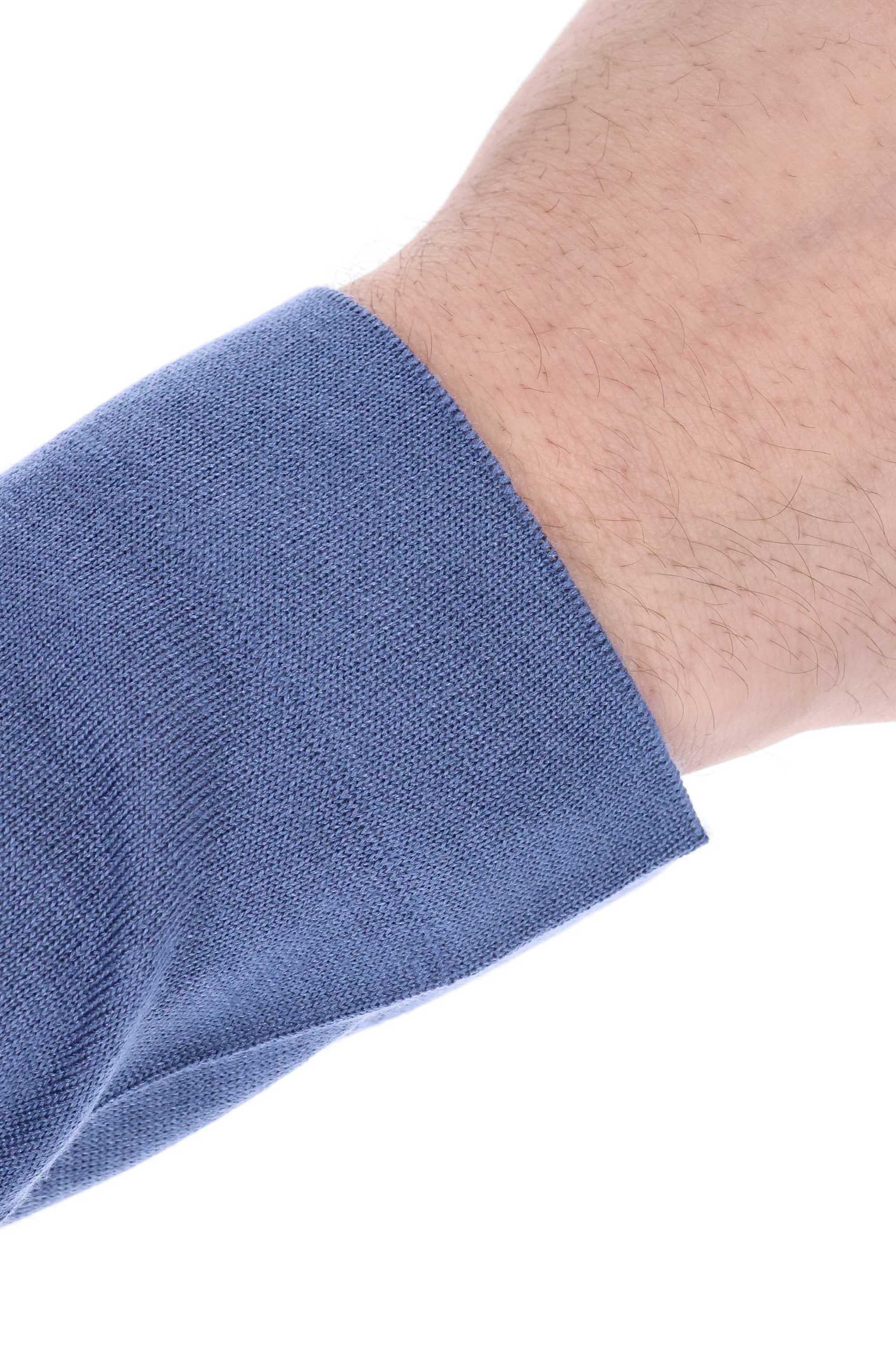 Maglia girocollo in seta manica lunga D0S103 730 Drumohr