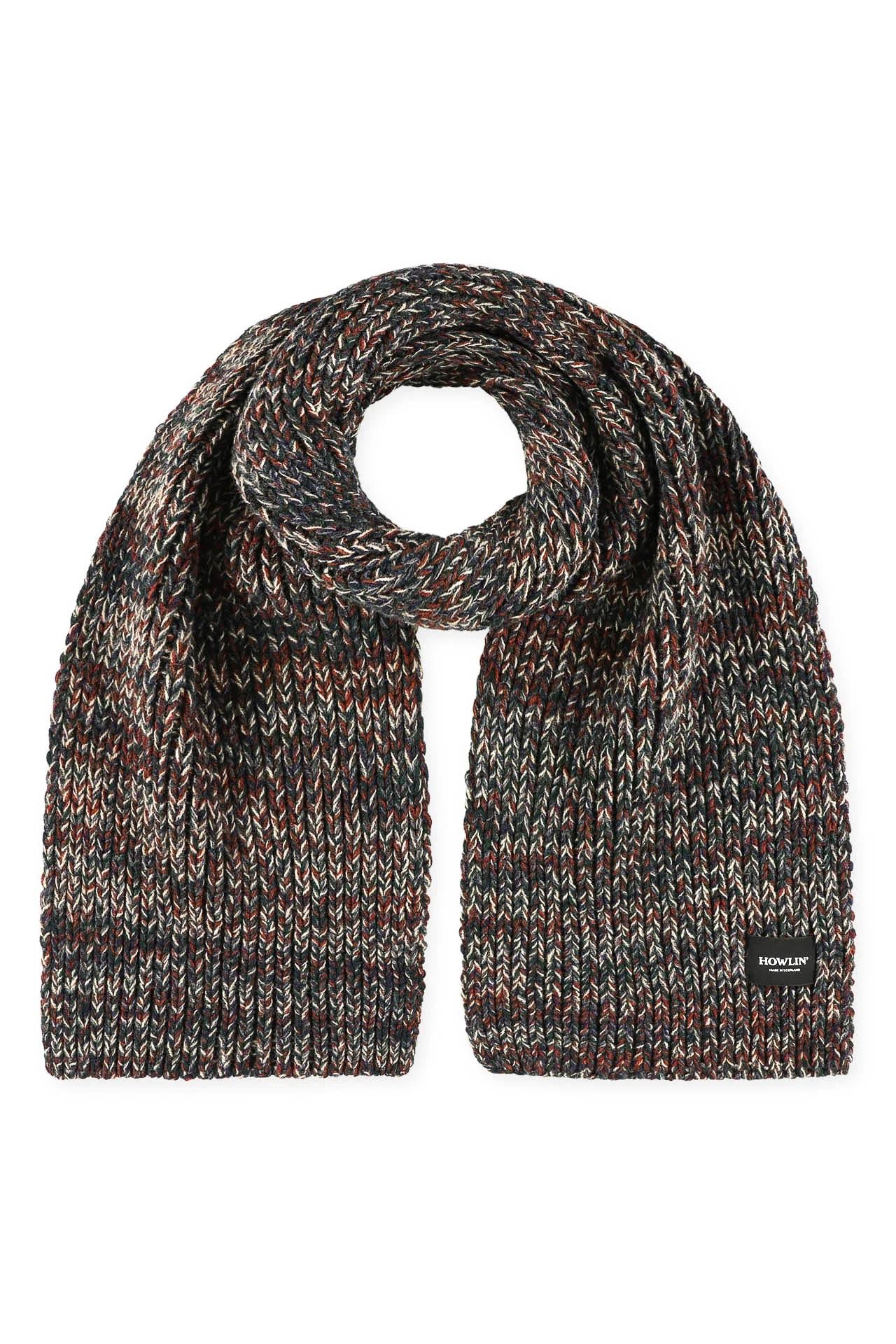 Howlin' Sciarpa in lana mouliné MARLED FANTASIES NAVY MIX