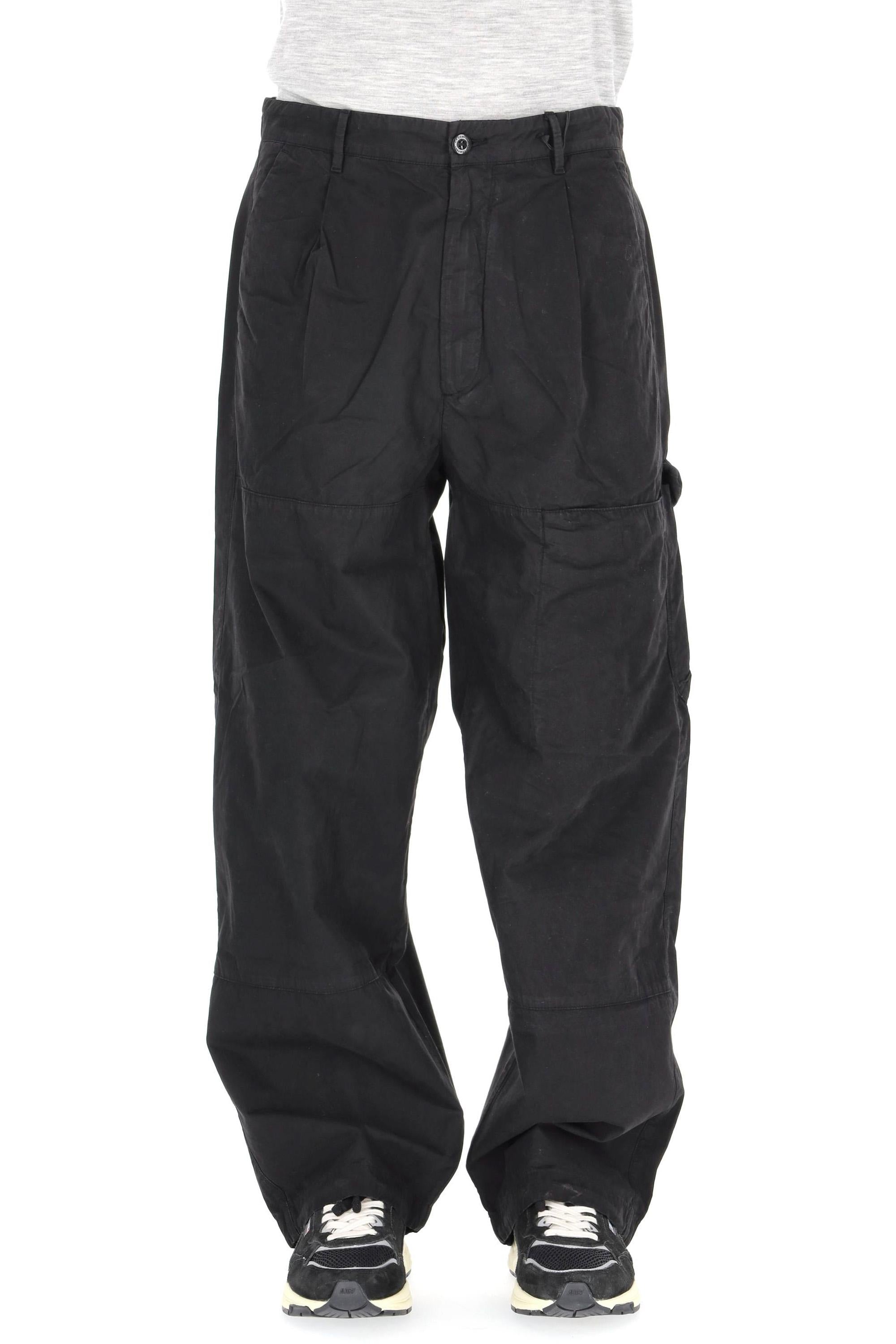 CP Company Pantalone cargo microrepsin cotone mano pesca MPA065A11-0324G 999