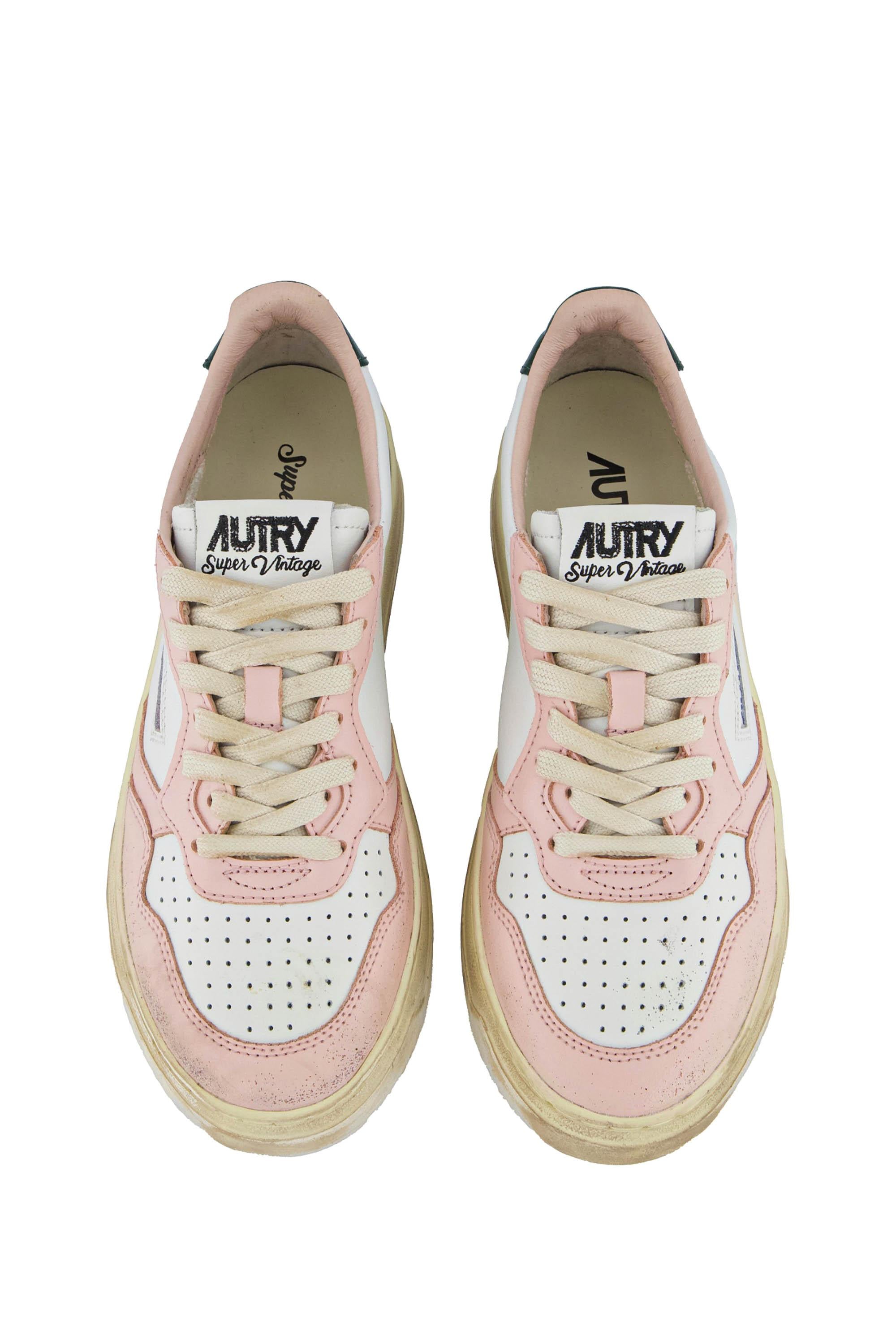 Sneaker donna Super Vintage in pelle AVLW SV37 MOUNT/POW Autry
