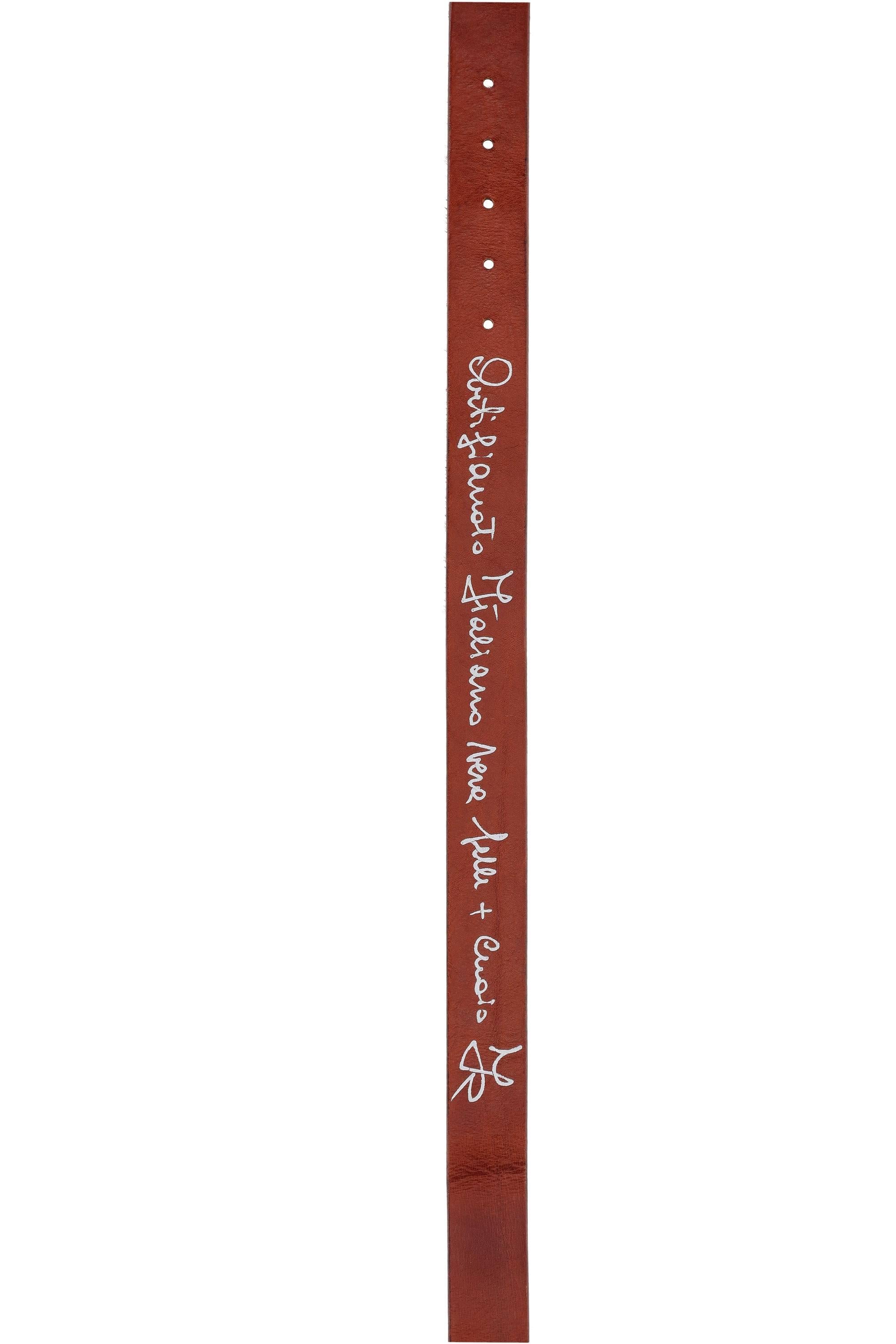 Artigianato Italiano Cintura artigianale in cavallino CAVALLINO MLTCLR