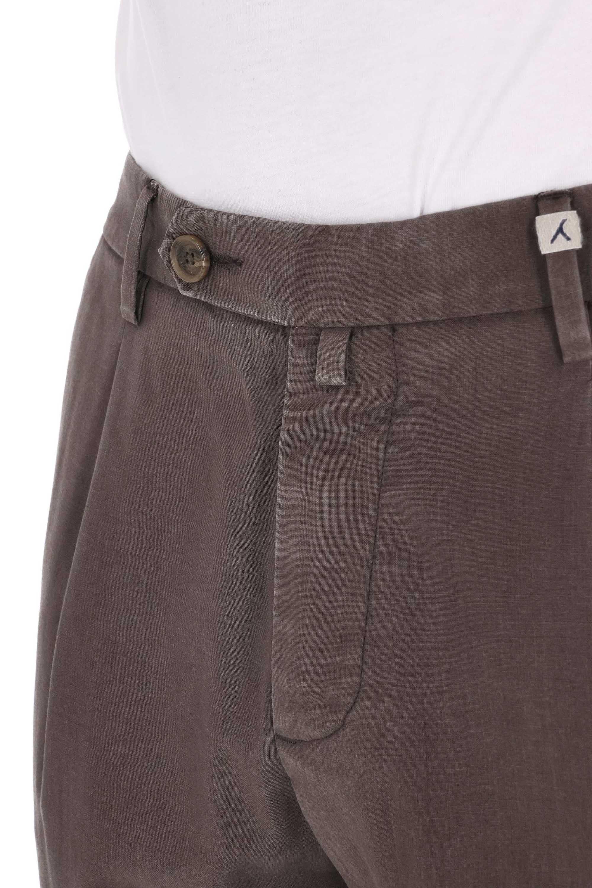 Pantalone in lana delavè mod. Giove 25M19L 99-2 81 Myths