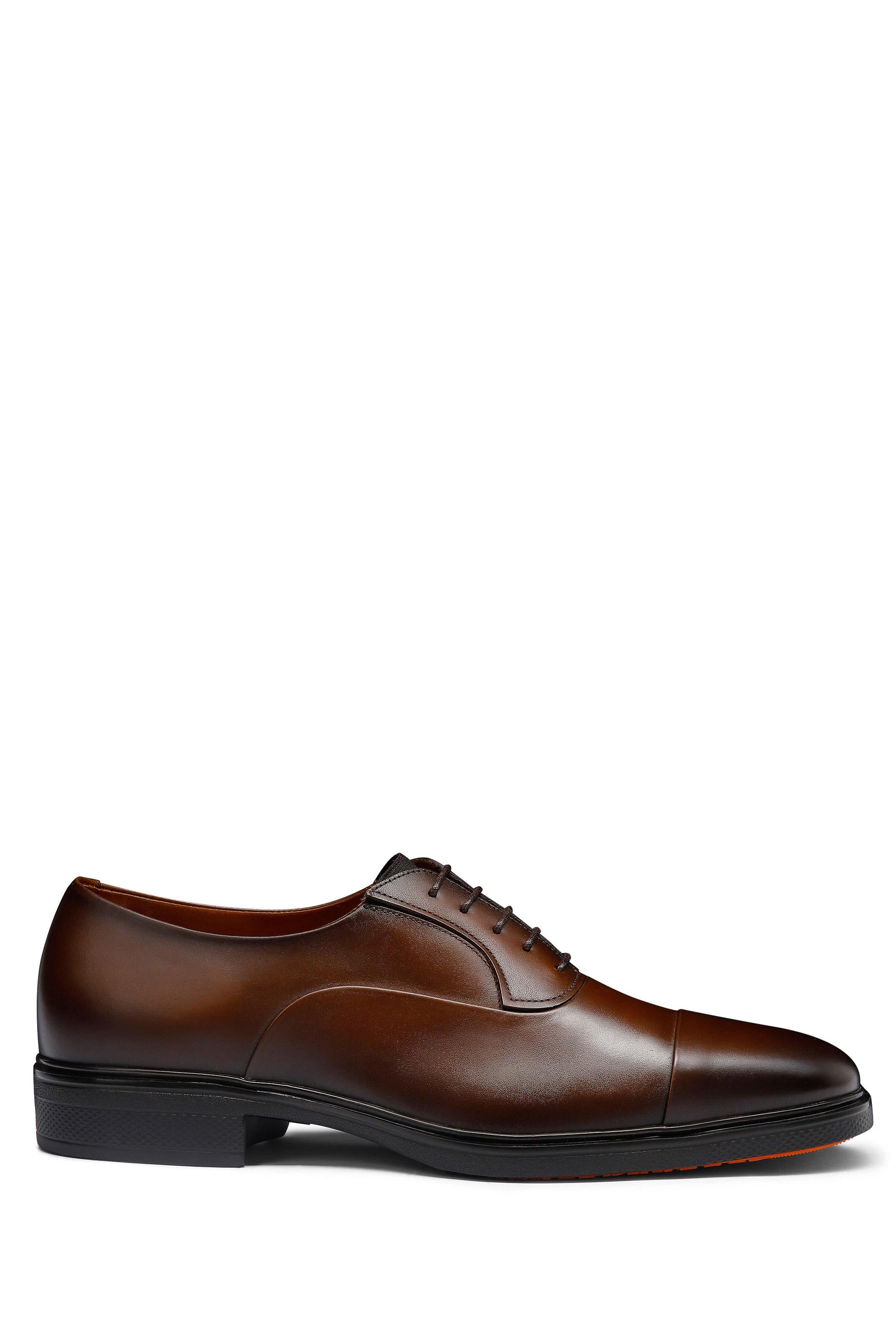 Santoni Scarpa stringata in pelle Easy MGEO18957NEAXNTG T50