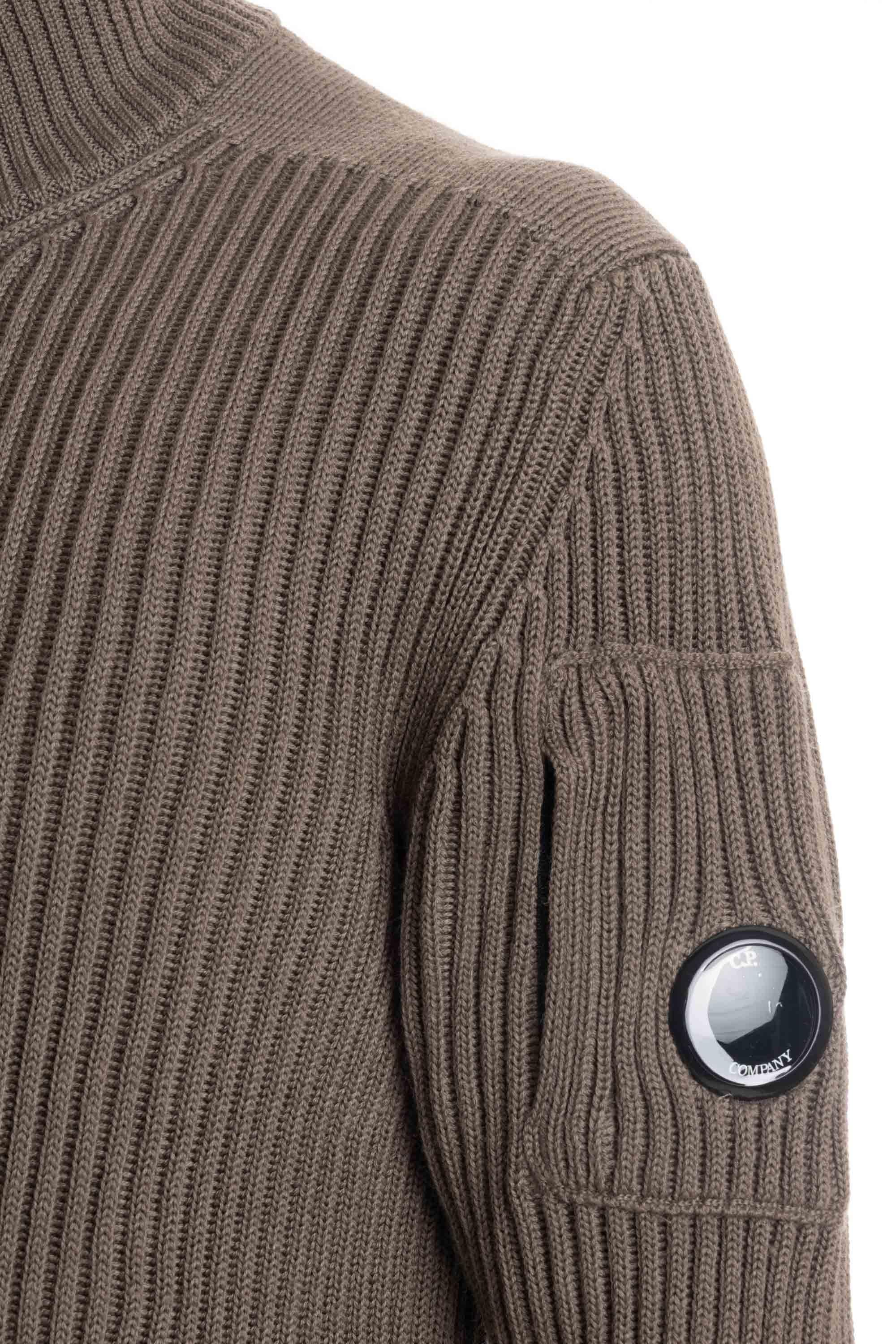 CP Company Maglia mezza zip in lana costa inglese CMKN255A 006595A 359