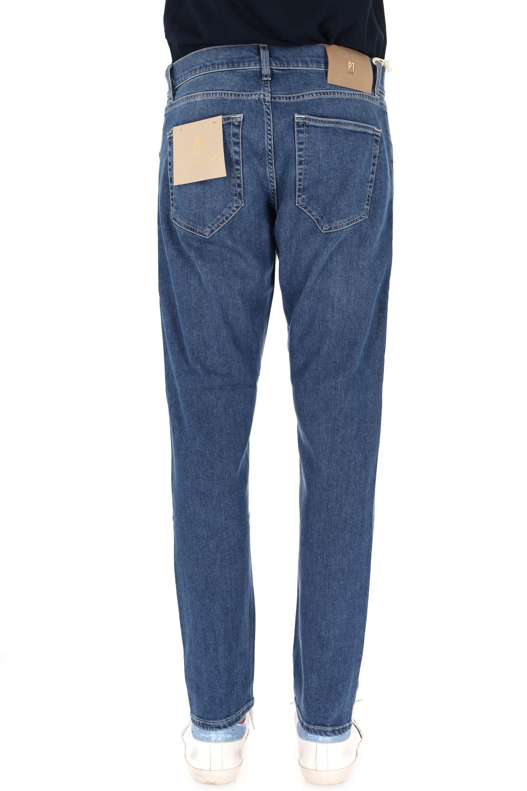 PT Denim Jeans in cotone-modal-seta mod. Breakbeat C5-QP05Z0 CP6110 MC00