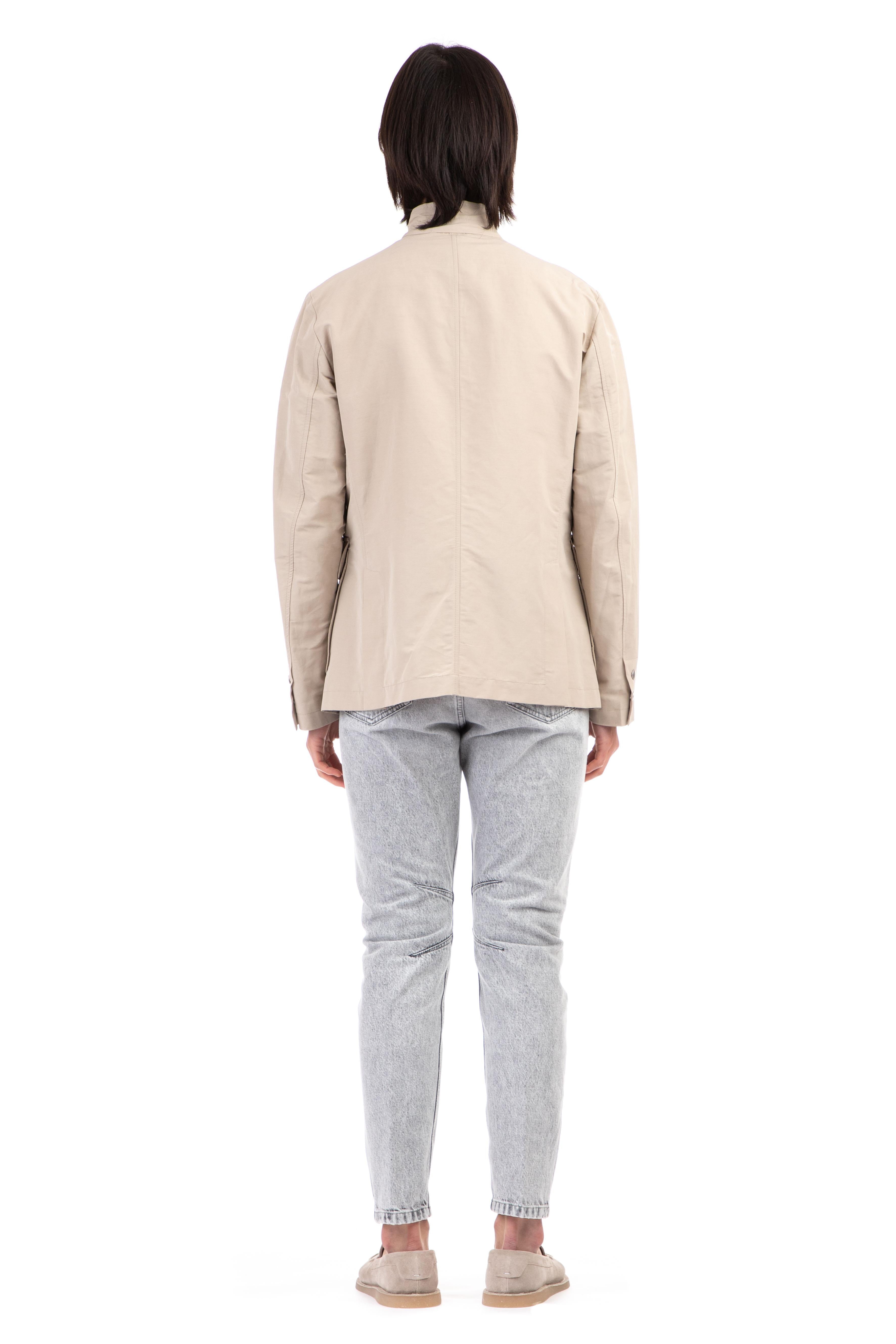 Snap jacket in lino zegna G75GIAD02 TES0G185 02 Eleventy