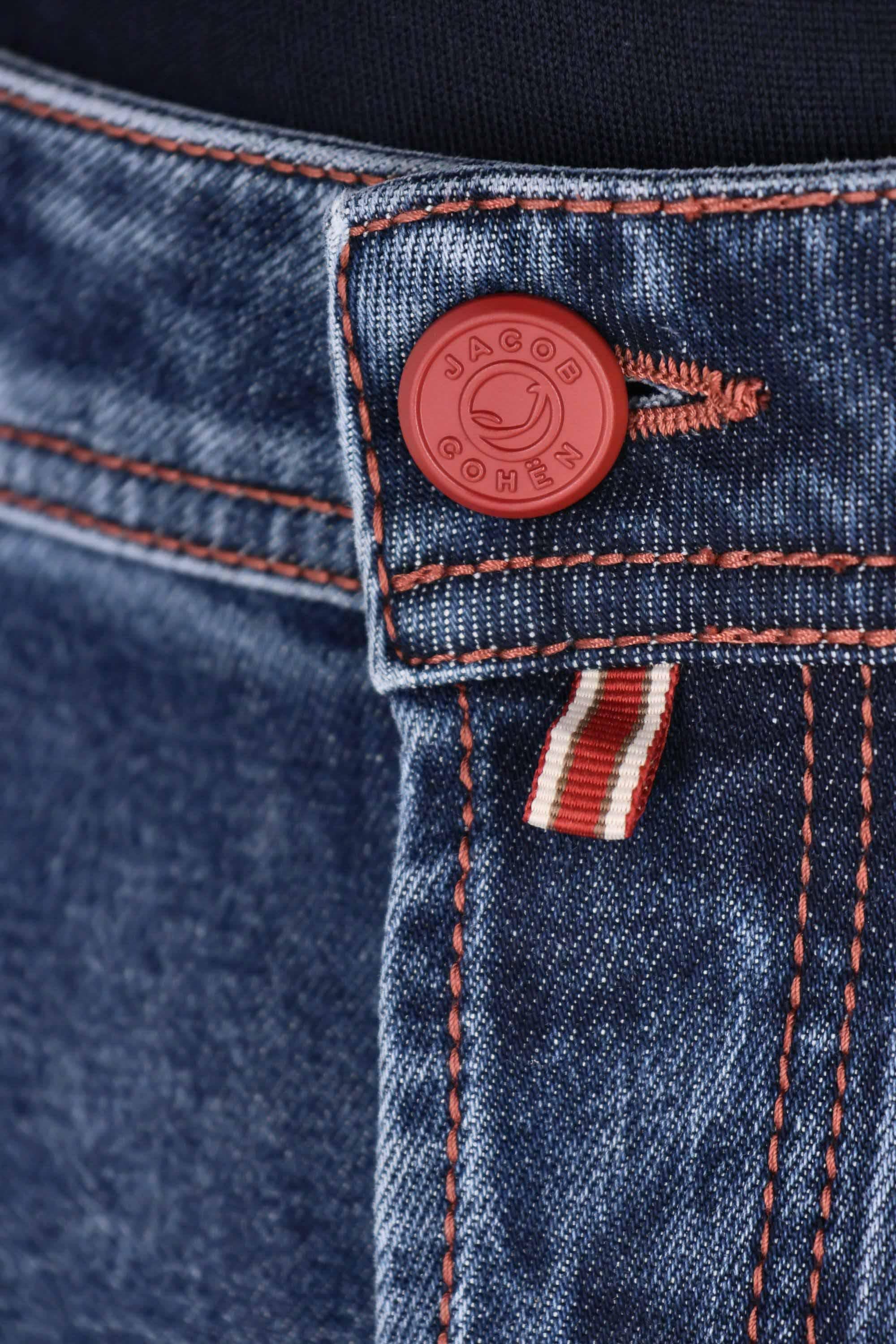 Jacob Cohen Jeans in cotone-lyocell etichetta velluto Nick fit JUM_QE006-065-S4213 127