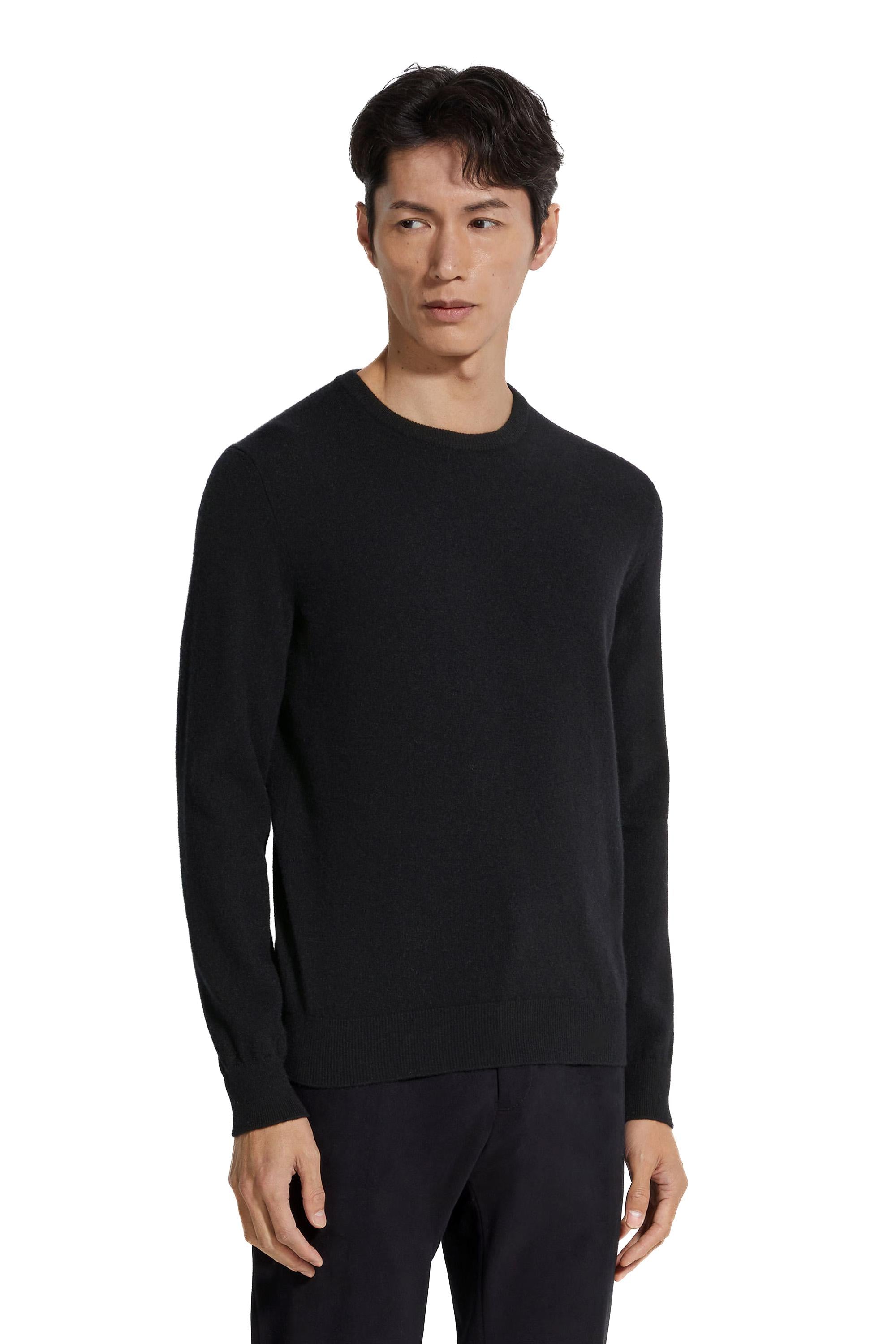 Zegna Maglia girocollo in Oasi Cashmere E8K10 110 K09