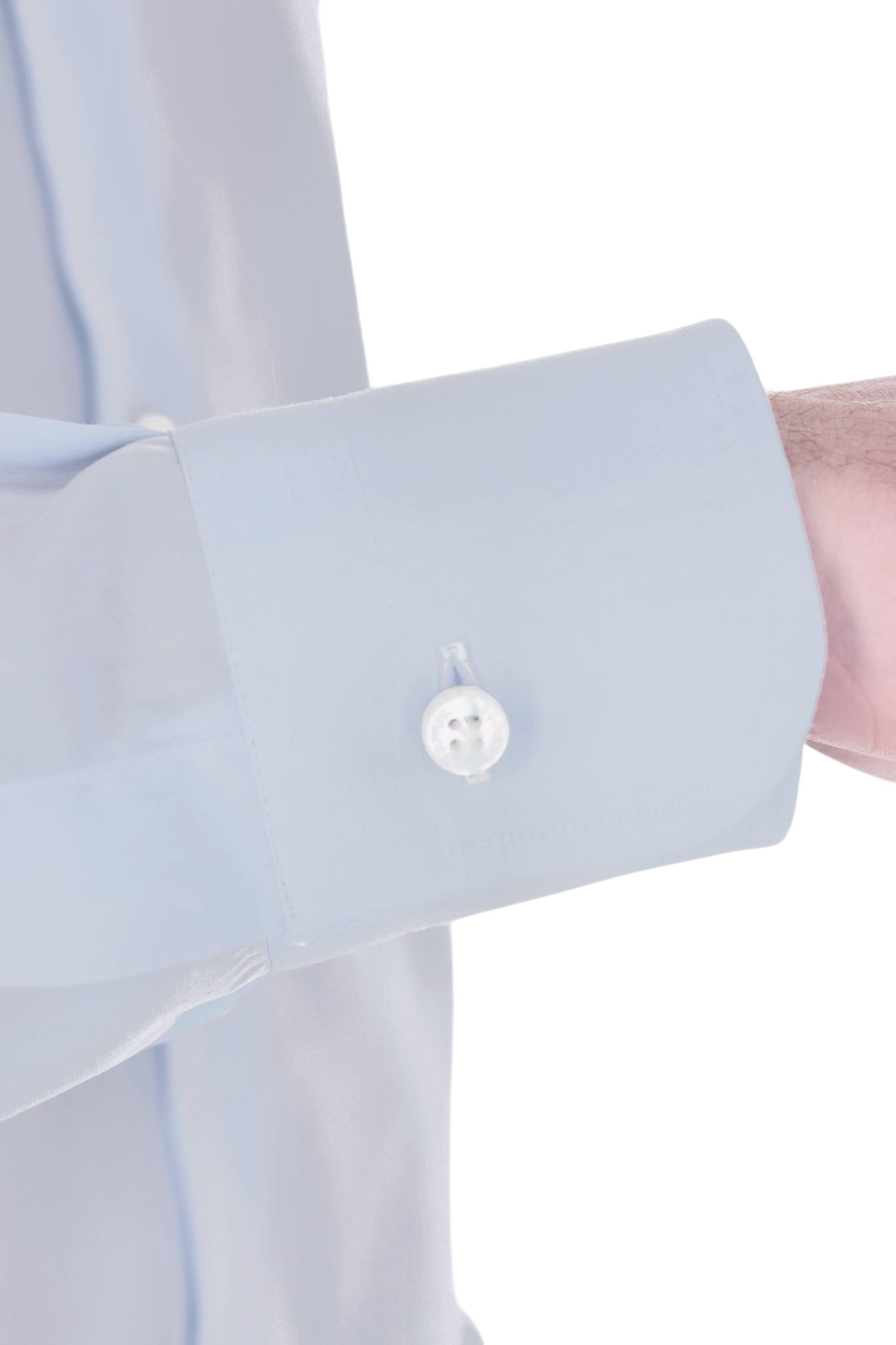 Barba Camicia in popeline di cotone etichetta nera I1U13P0154092.U 0002