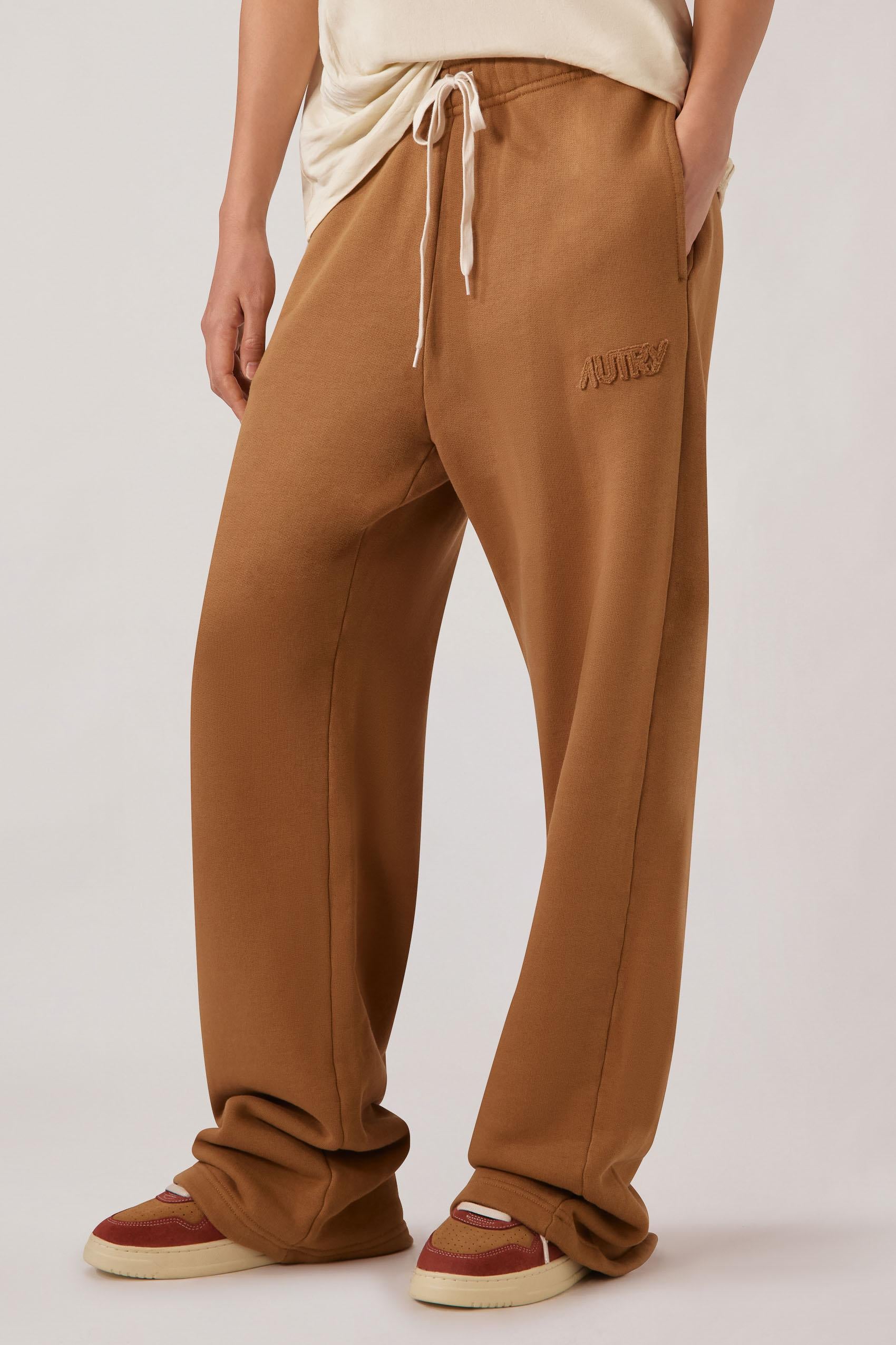 Pantalone felpa donna in cotone SPPW M7HN WALNUT Autry