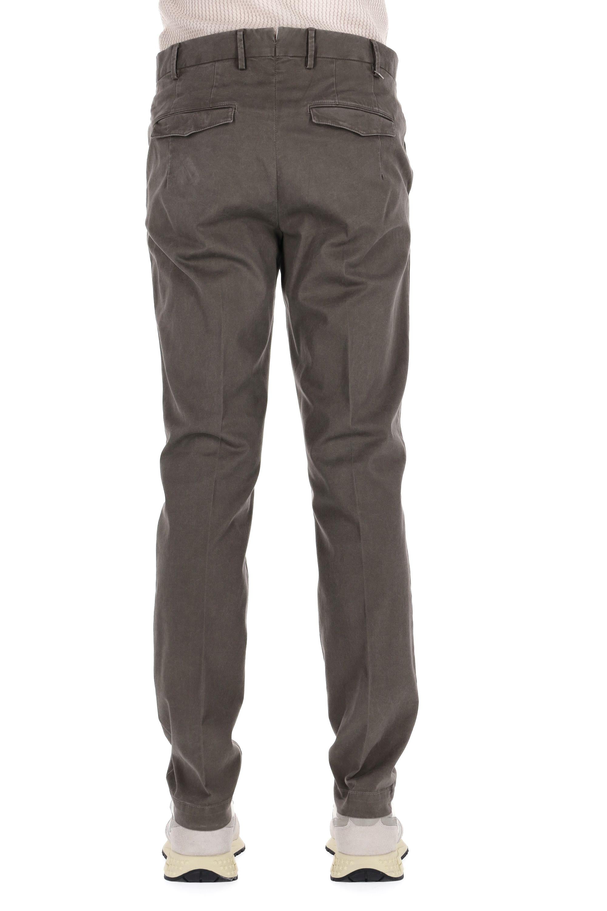 PT Torino Pantalone in tricotina di cotone Master fit ALMAZ00CL1 TU18 0100