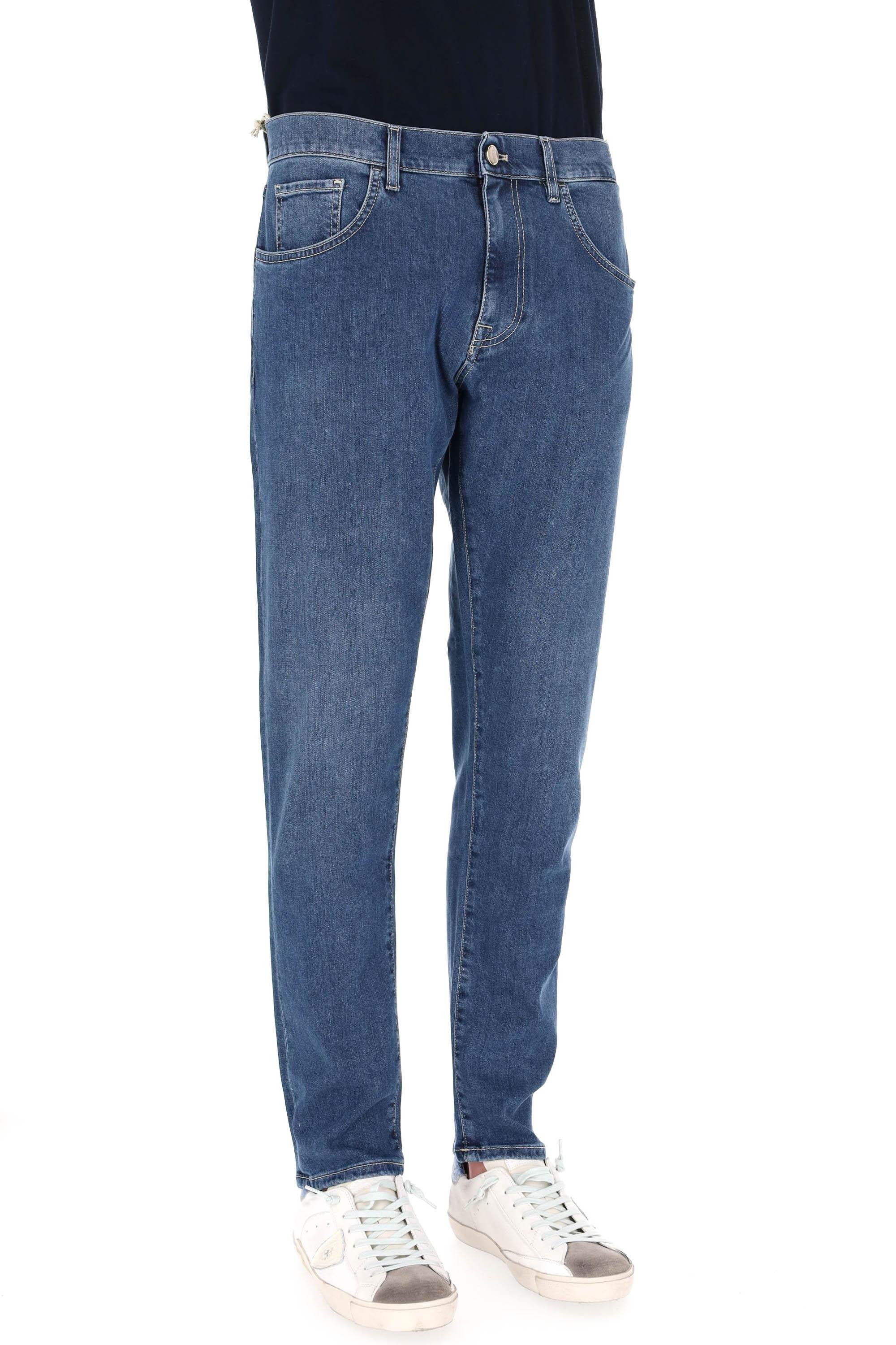 PT Denim Jeans in cotone-modal-seta mod. Breakbeat C5-QP05Z0 CP6110 MC00