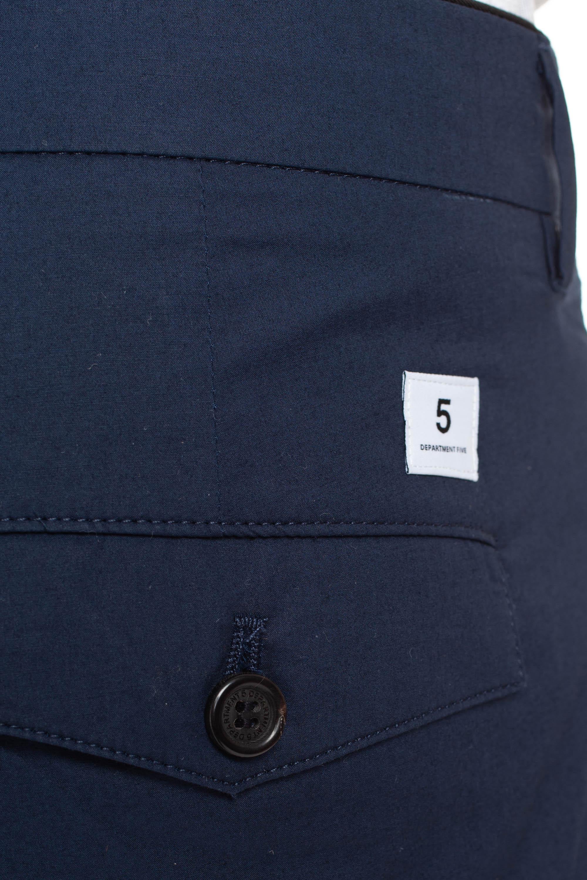 Pantalone chino superlight con pence in popeline di cotone UP018 2TS0007 817 Department 5