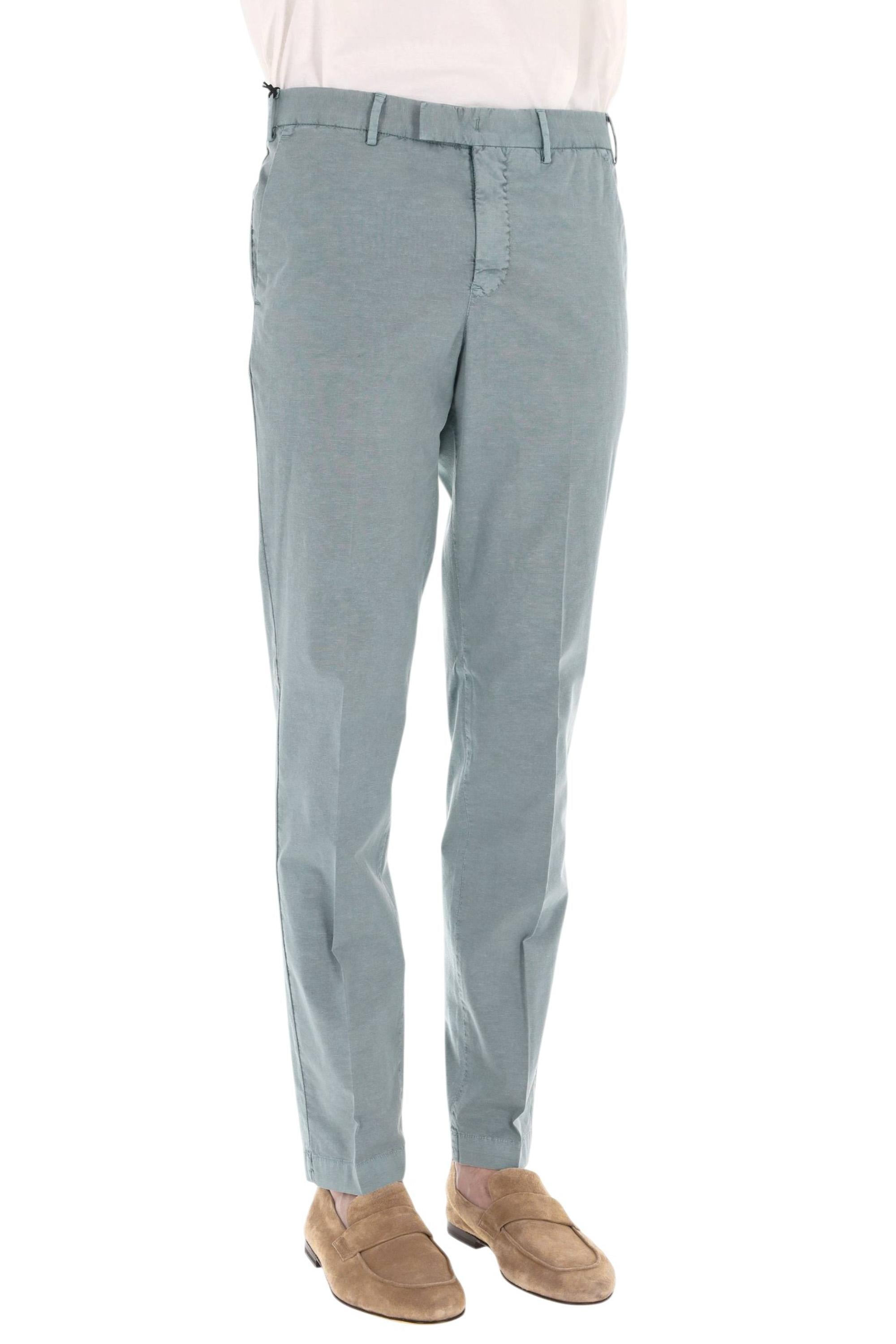 PT Torino Pantalone in cotone-lino comfort Master fit COATMAZ00CL1 PU43-2 N493