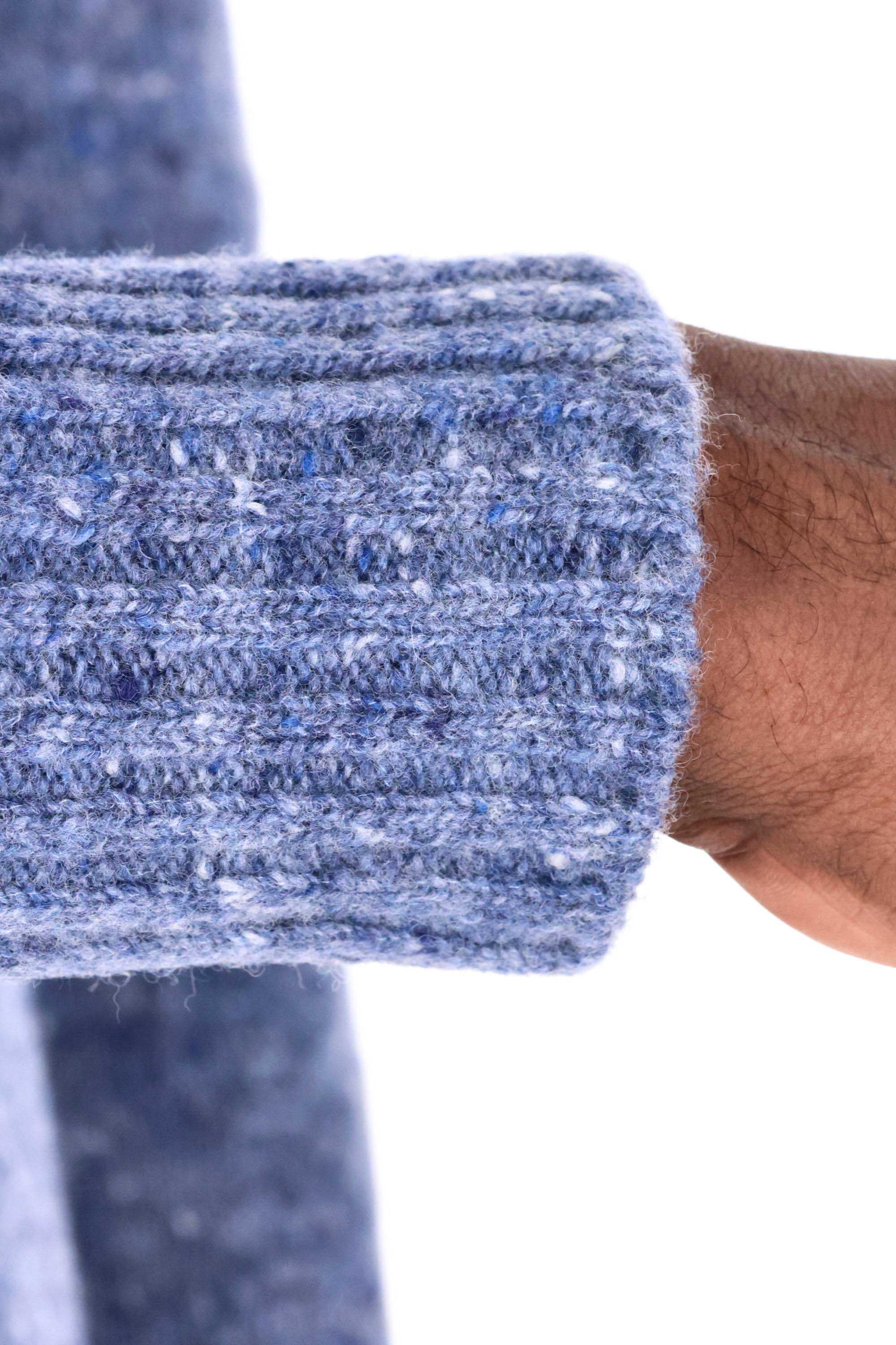 Drumohr Maglia girocollo in lana-cashmere sale pepe D5SH103NL 735