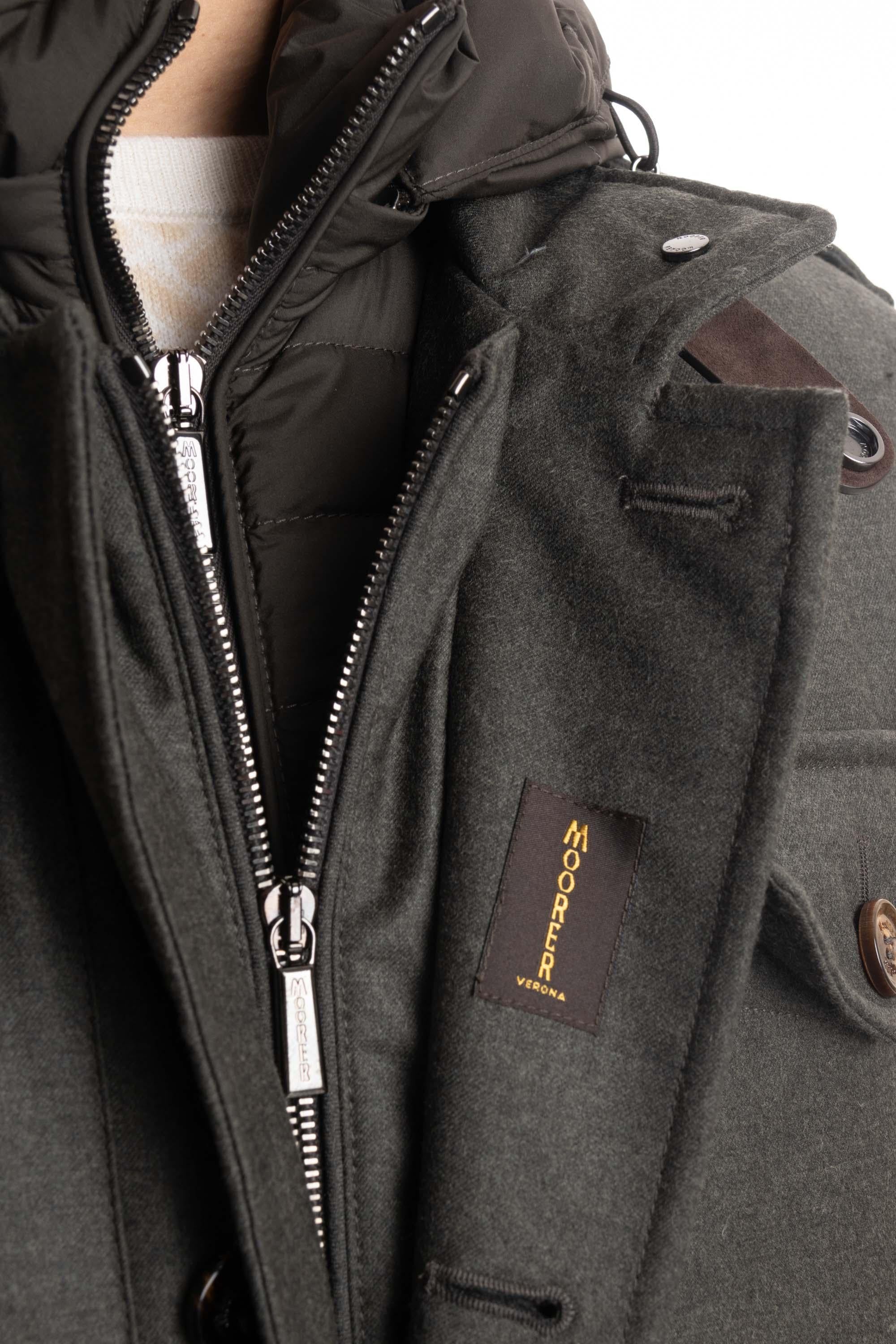 Moorer Sahariana in lana anti acqua modello Isac-LL ISAC-LL FOREST