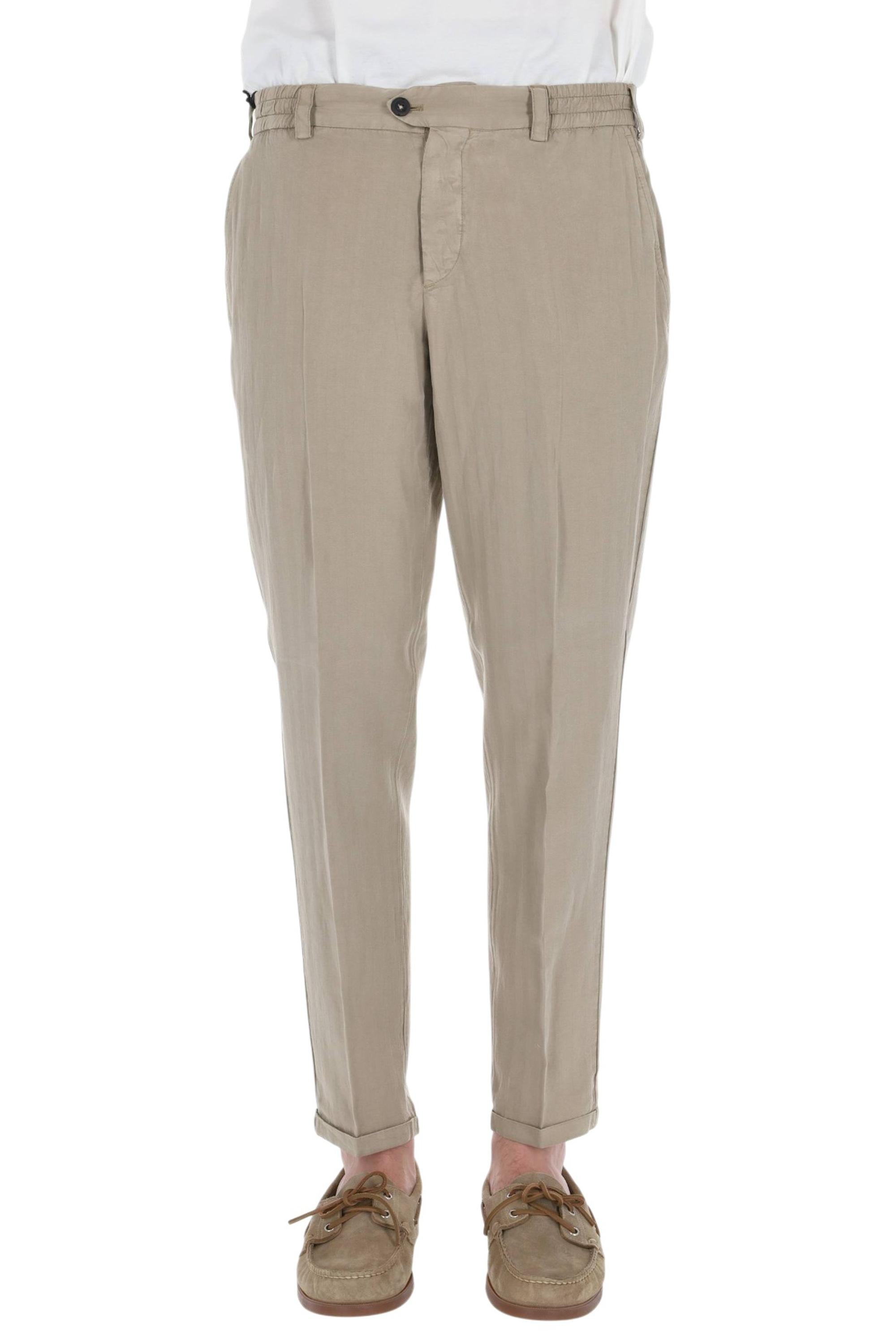 PT Torino Pantalone a resca in lyocell-lino-cotone The Rebel fit CORTRBB30RWL SD61 Y111