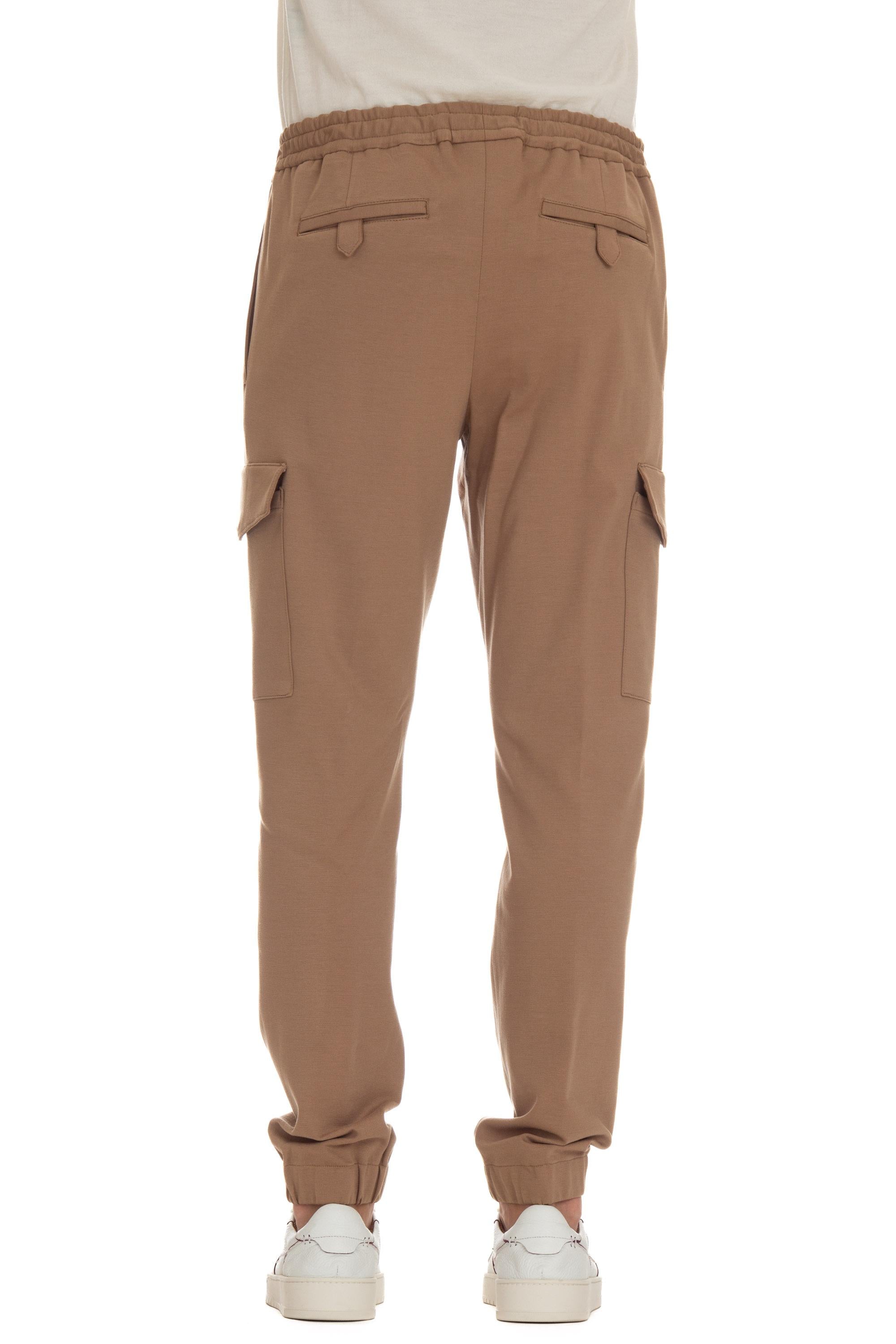 Pantalone in jersey di cotone Soft cargo fit TSCNZL0CL1 VD01 0060 PT Torino