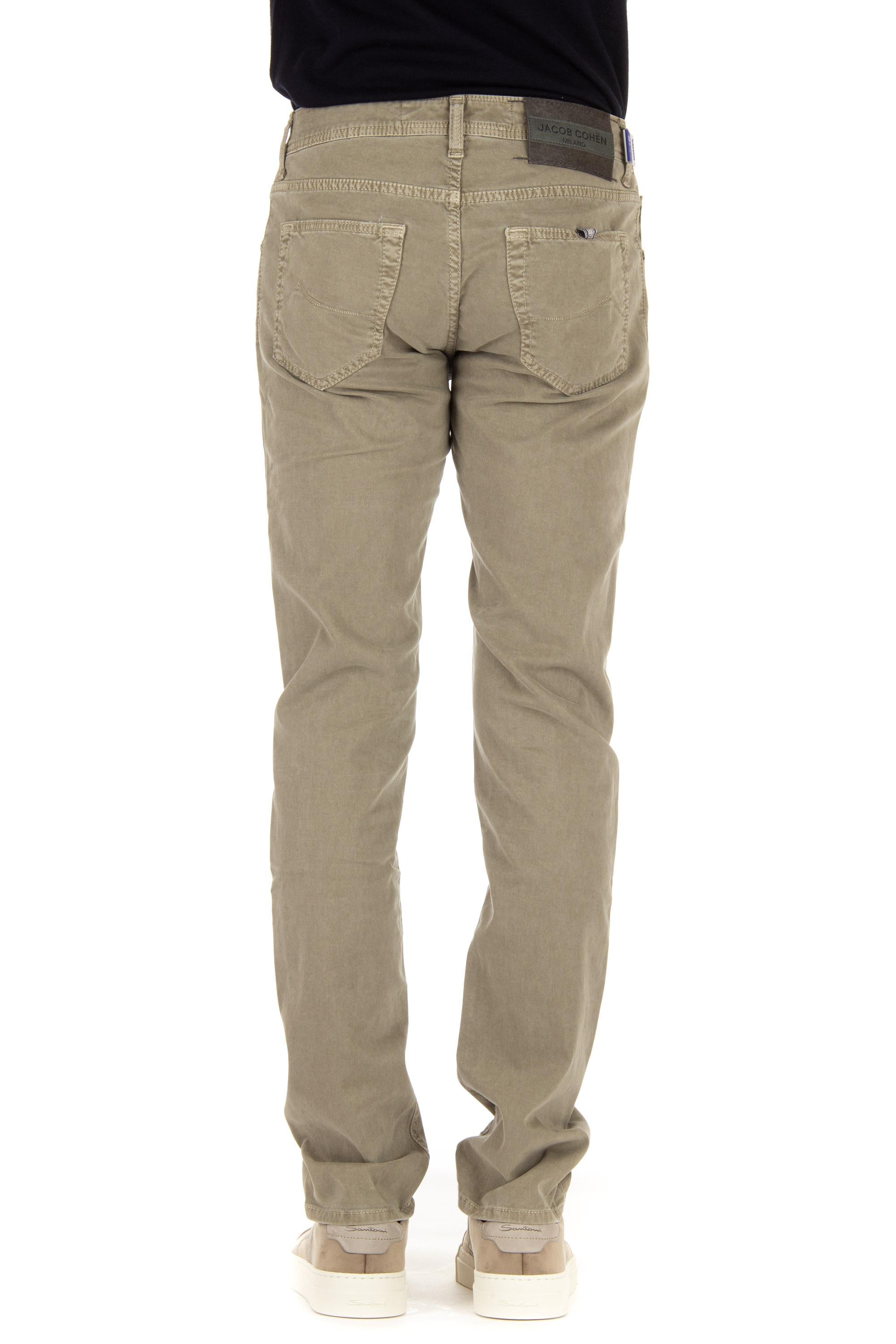 Jacob Cohen 5 tasche color in drill di cotone nick slim fit E07 36 S 3651 NICKSLIM B75