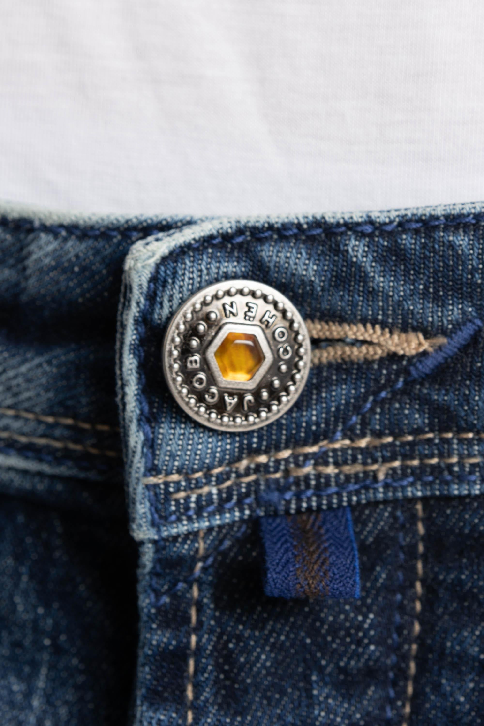 Jeans etichetta in cavallino e ambre modello Scott M15 39 S 3583 SCOTT/2 888D Jacob Cohen