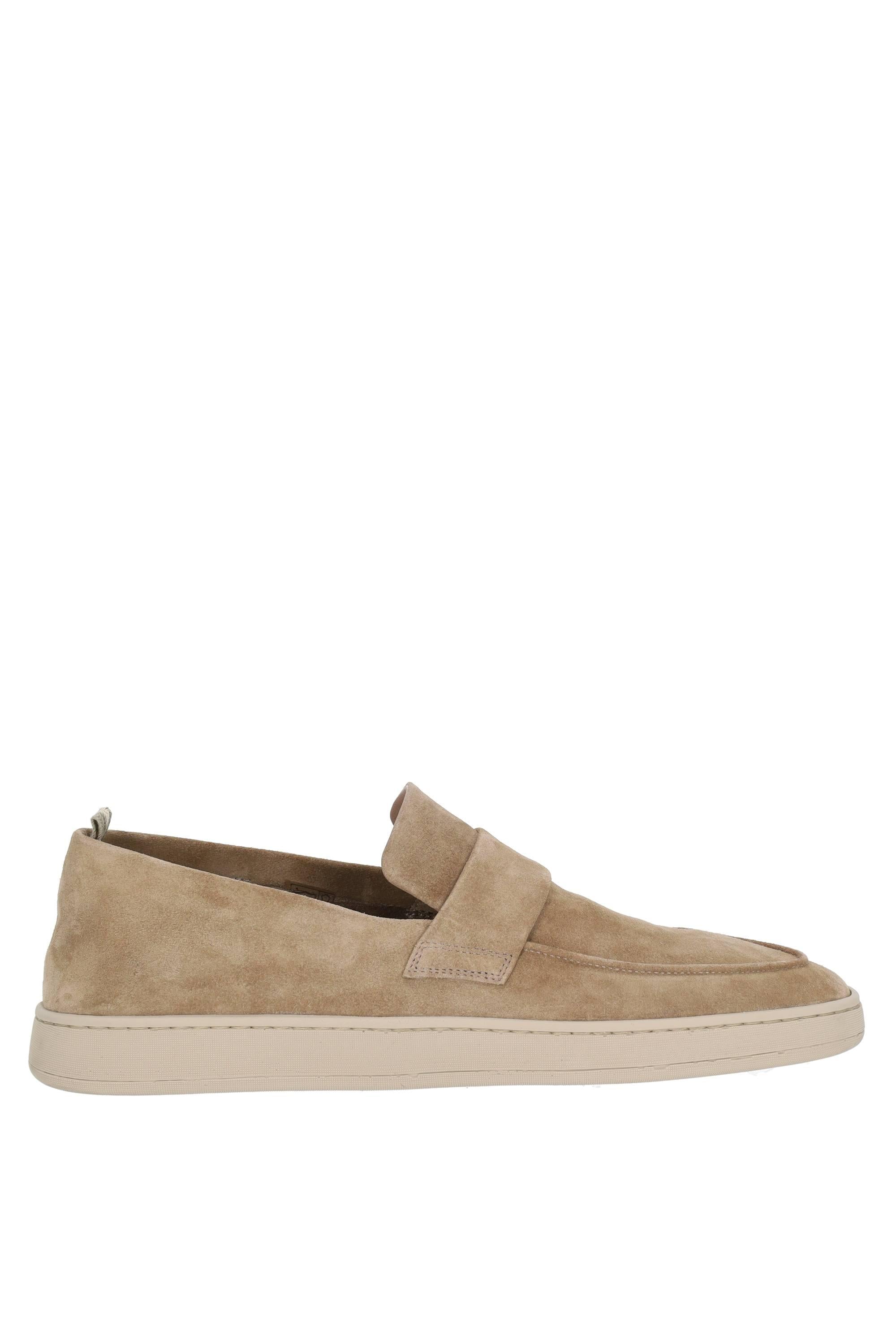 Officine Creative Scarpa slip-on in pelle scamosciata mod. Herbie 001 OCUHERB001LIC62F236 ANTILOPE